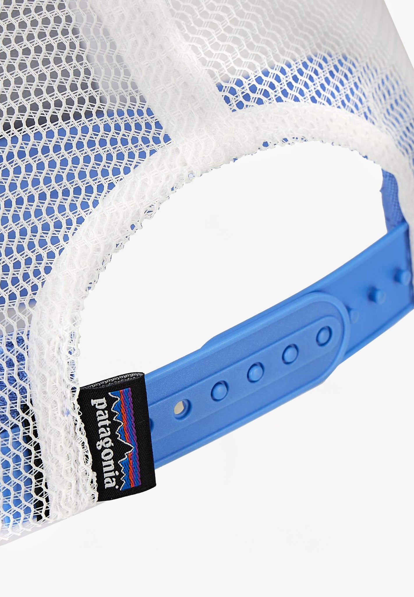 PATAGONIA - P - 6 Logo LoPro Trucker Hat - Abundant Blue - BACKYARD