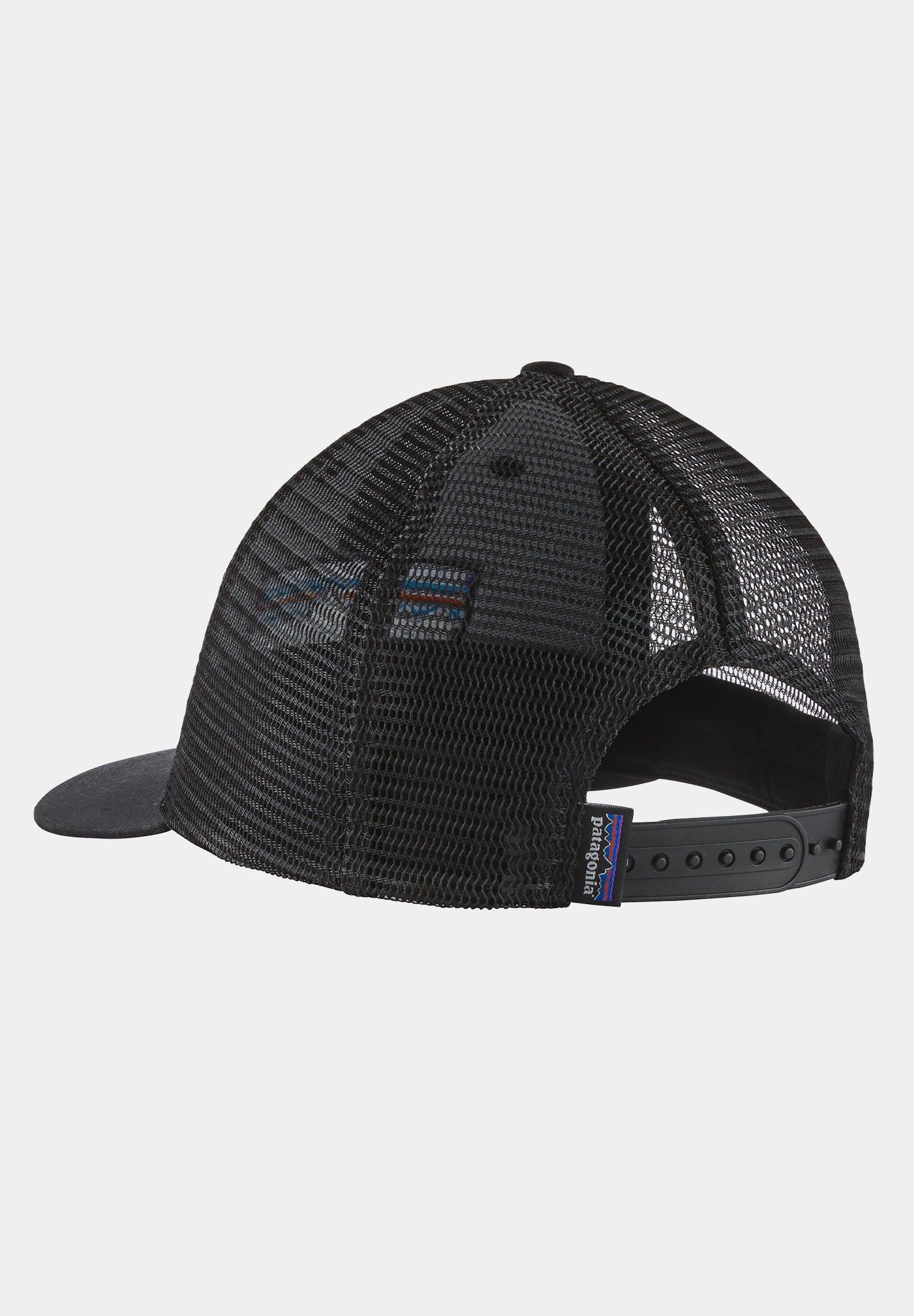 PATAGONIA - P - 6 Logo LoPro Trucker Hat - Black - BACKYARD