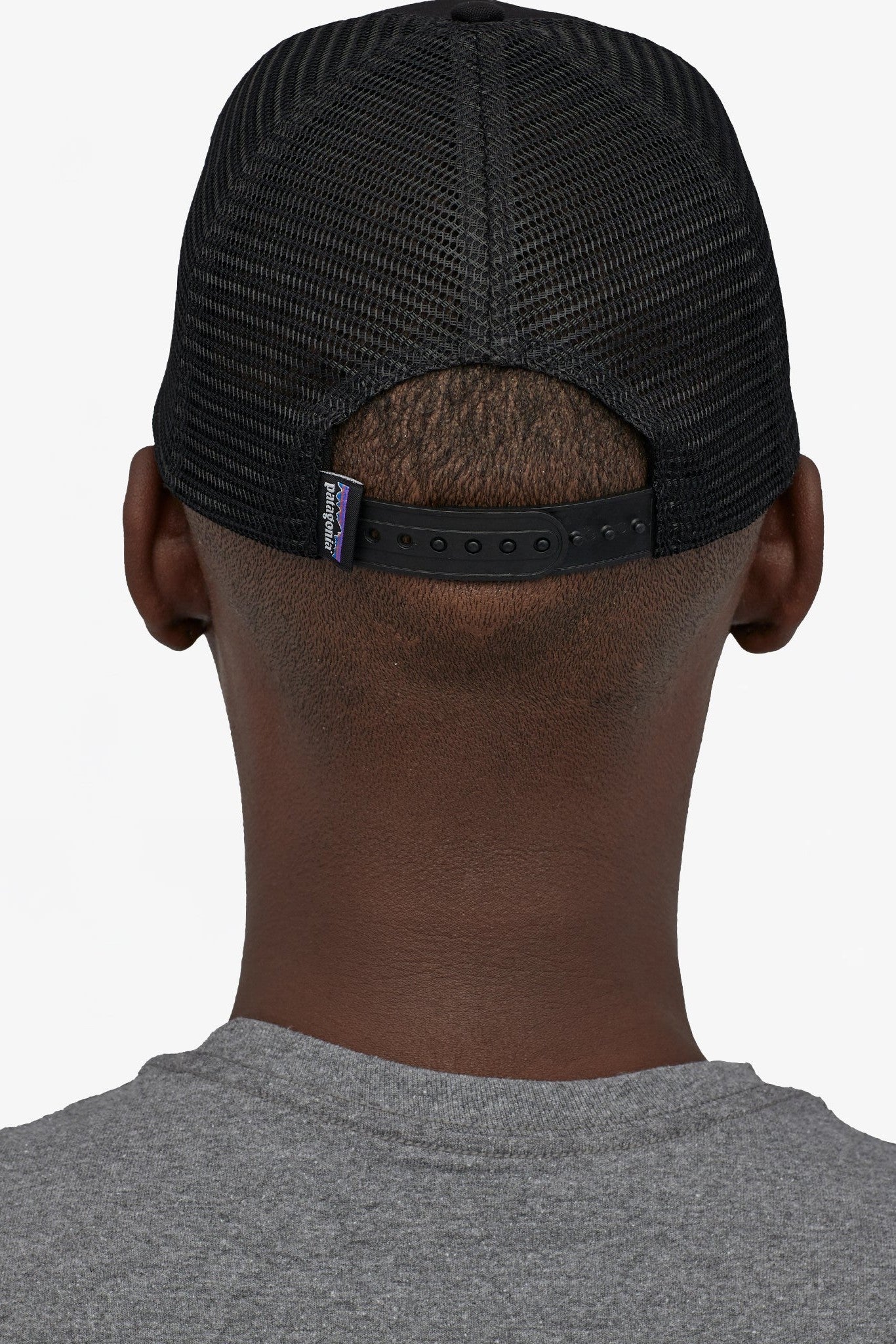 PATAGONIA - P - 6 Logo Trucker Hat - Black - BACKYARD