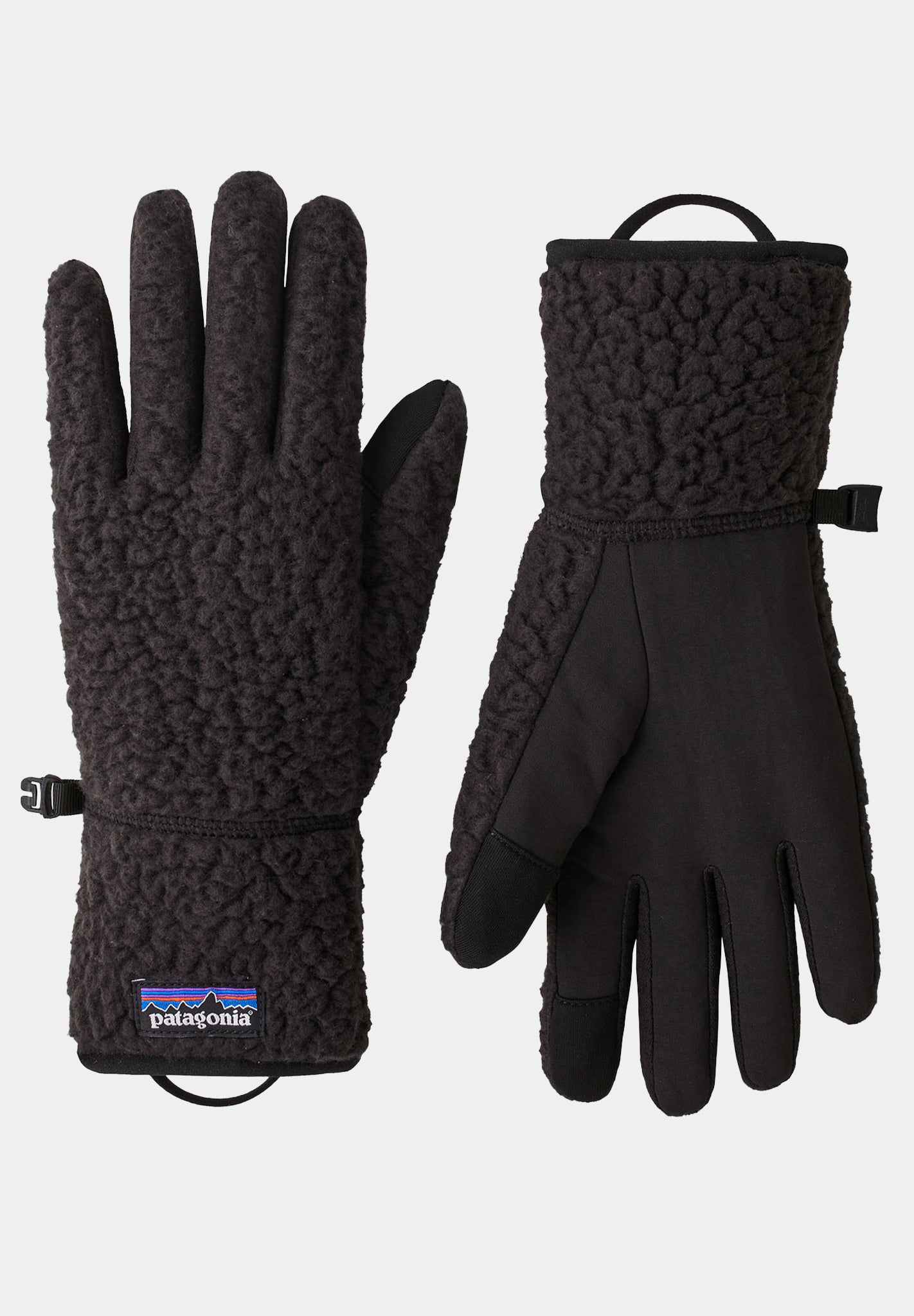 PATAGONIA - Retro Pile Gloves - Black - BACKYARD