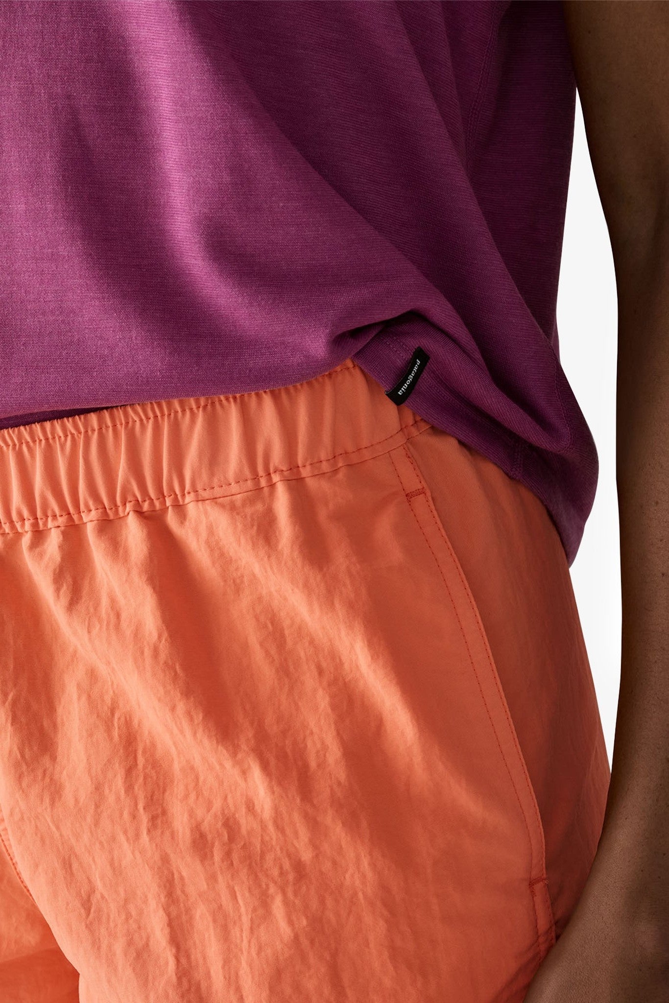 PATAGONIA - Women's Barely Baggies Shorts - Peach Sherbet - BACKYARD