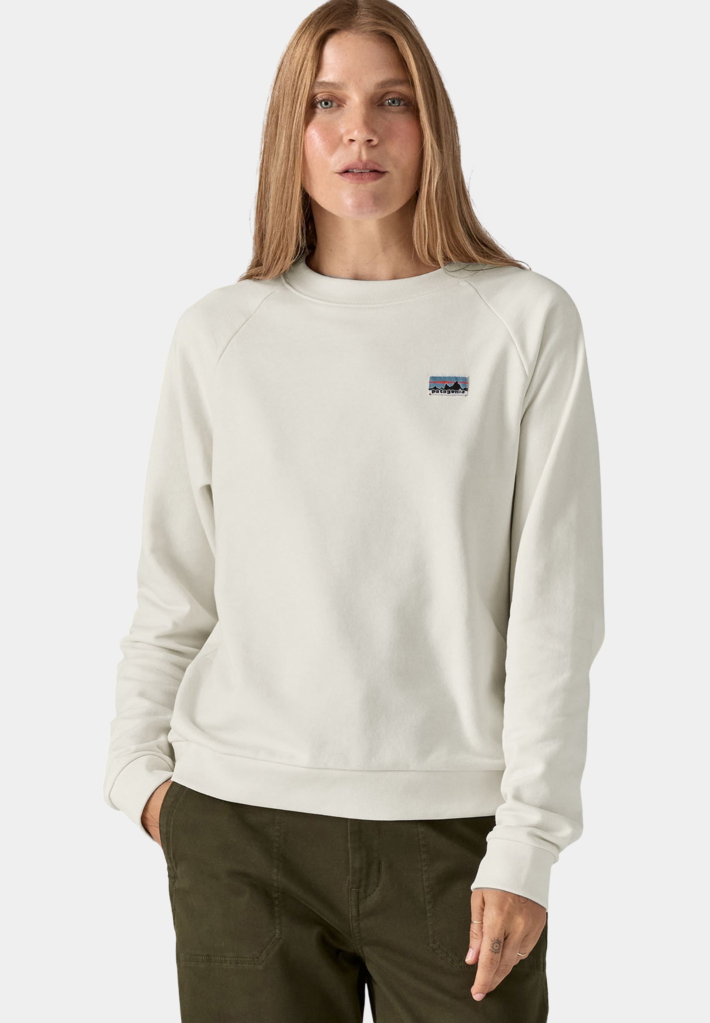 PATAGONIA - Women's Regenerative Organic Certified Cotton Essential Top - Wool White - BACKYARD