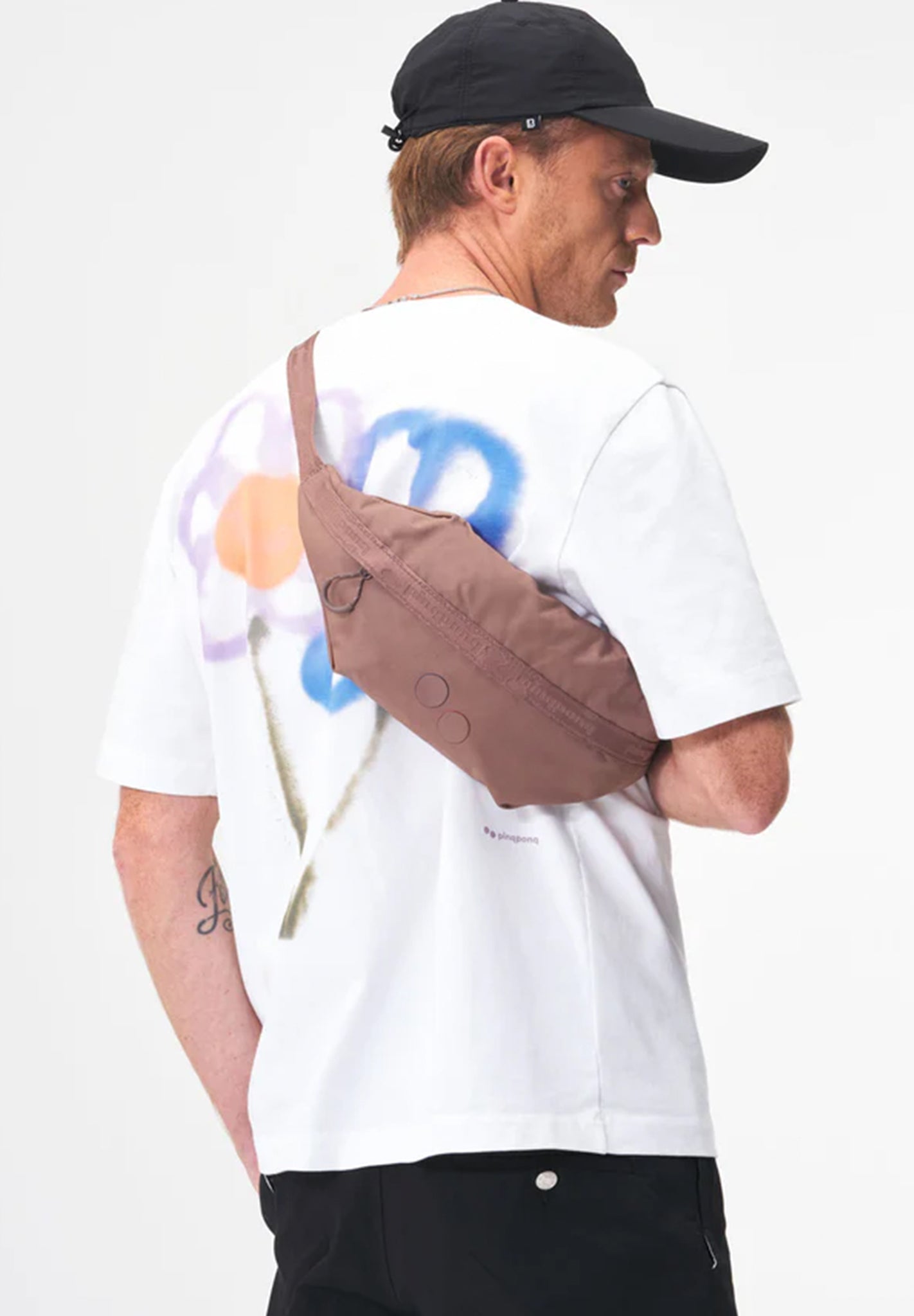 PINQPONQ - Brik Hipbag - Dusted Mauve - BACKYARD