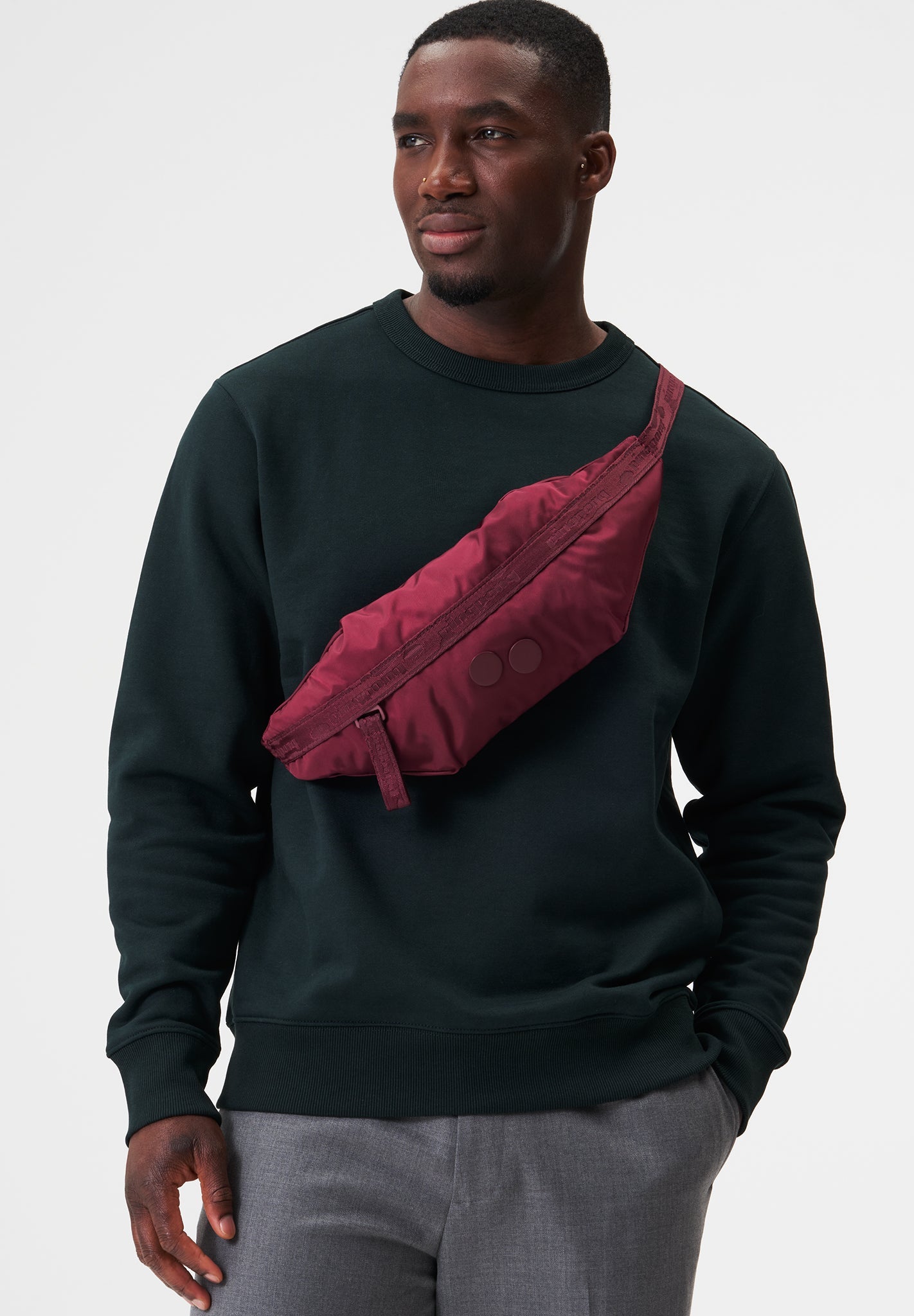 PINQPONQ - Brik Hipbag - Changeant Glazed Red - BACKYARD