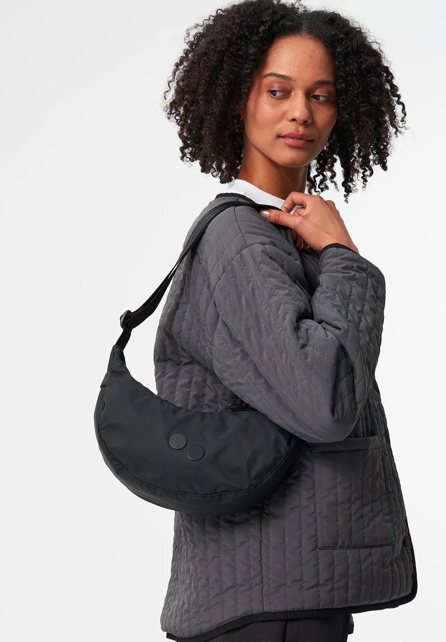 PINQPONQ - Krumm Small - Pure Black - BACKYARD