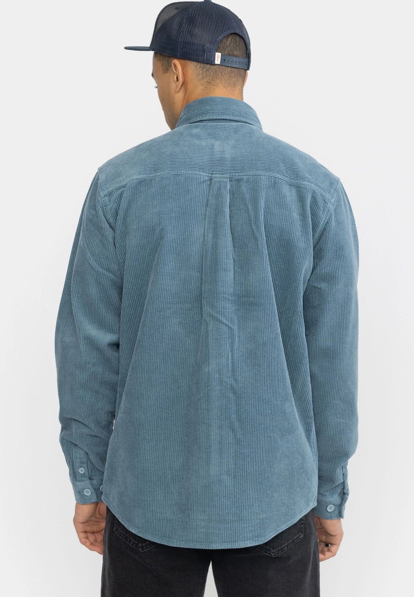 REVOLUTION - 3776 Utility Overshirt - Dustblue - BACKYARD