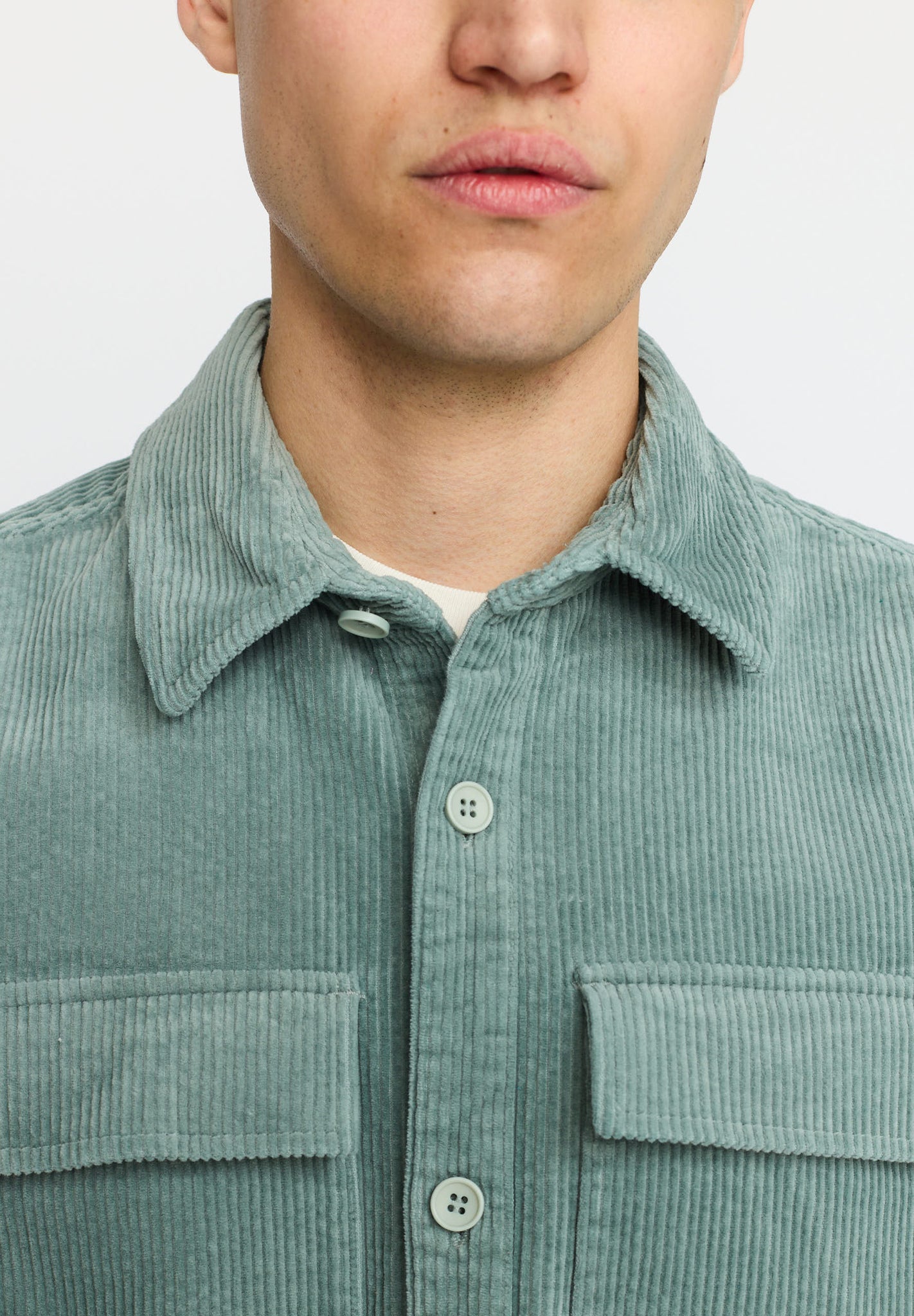 REVOLUTION - 3776 Utility Overshirt - Dustmint - BACKYARD