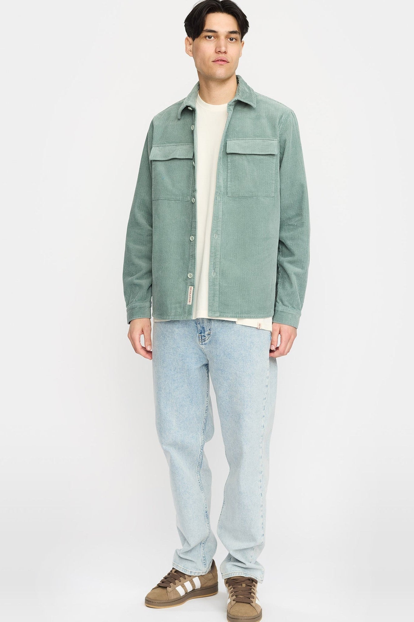 REVOLUTION - 3776 Utility Overshirt - Dustmint - BACKYARD