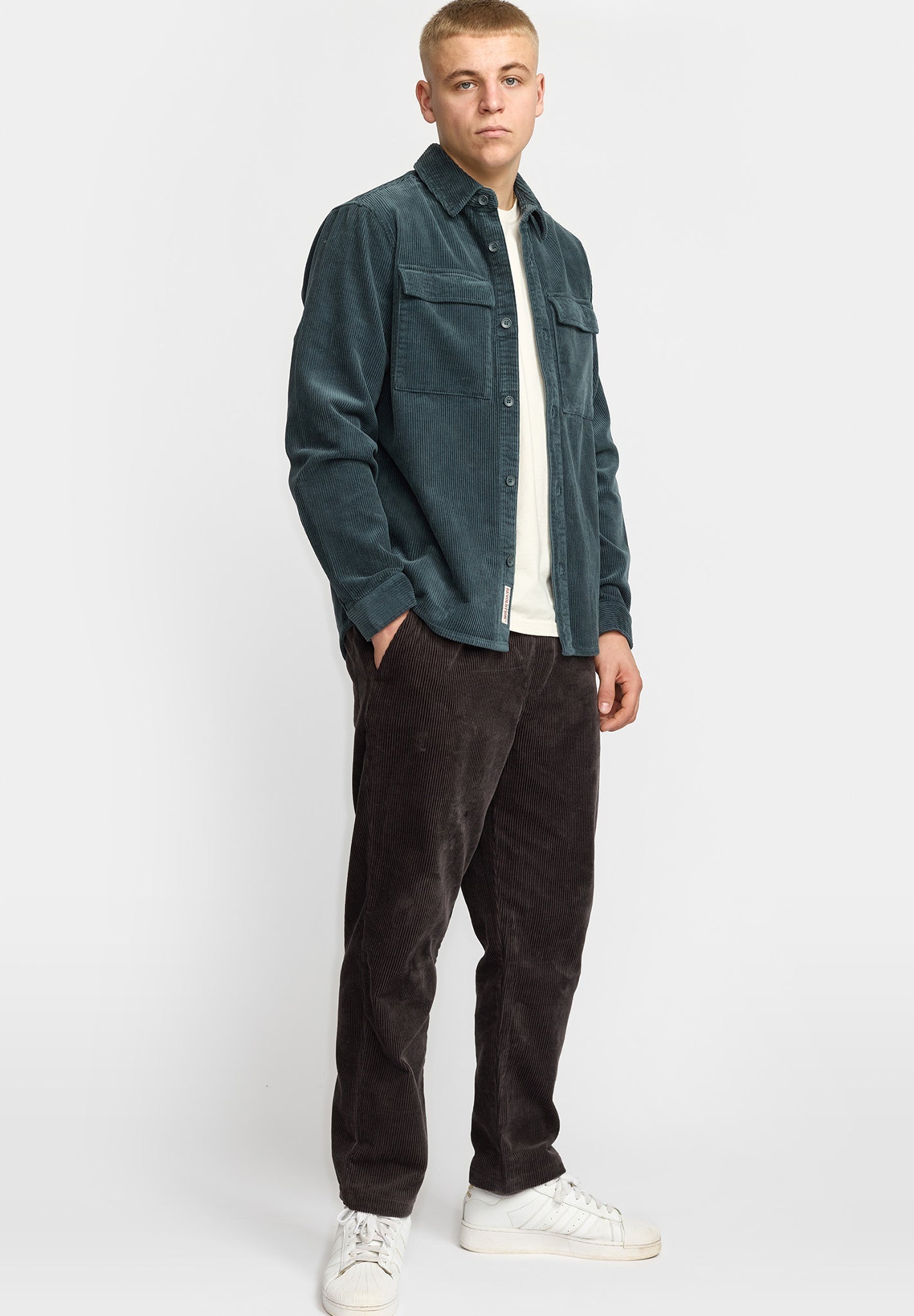 REVOLUTION - 3776 Utility Overshirt - Petrol - BACKYARD