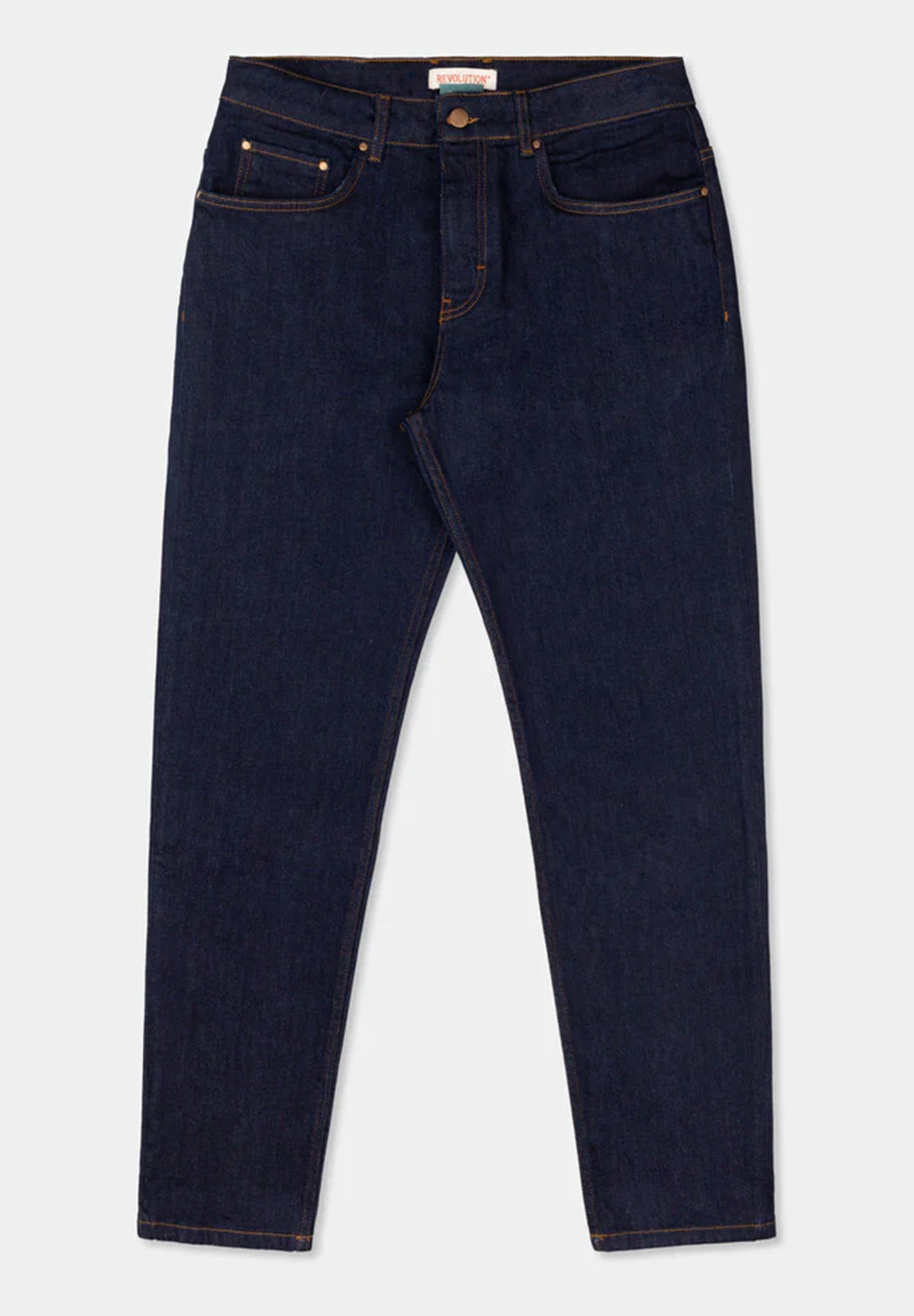 REVOLUTION - 5201 Loose Fit Jeans - Blue - BACKYARD