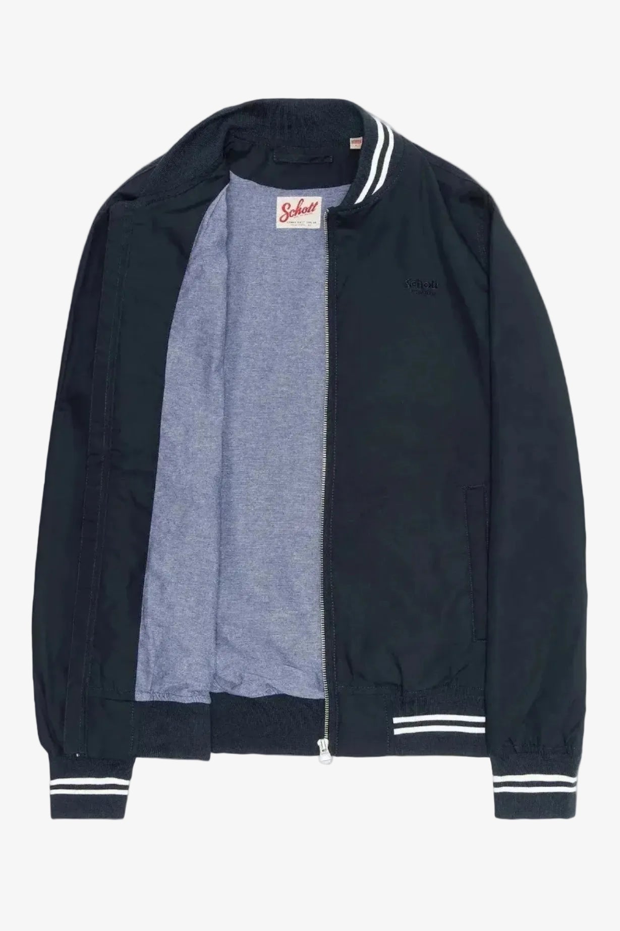 Schott NYC - University College Jacket - Navy - BACKYARD