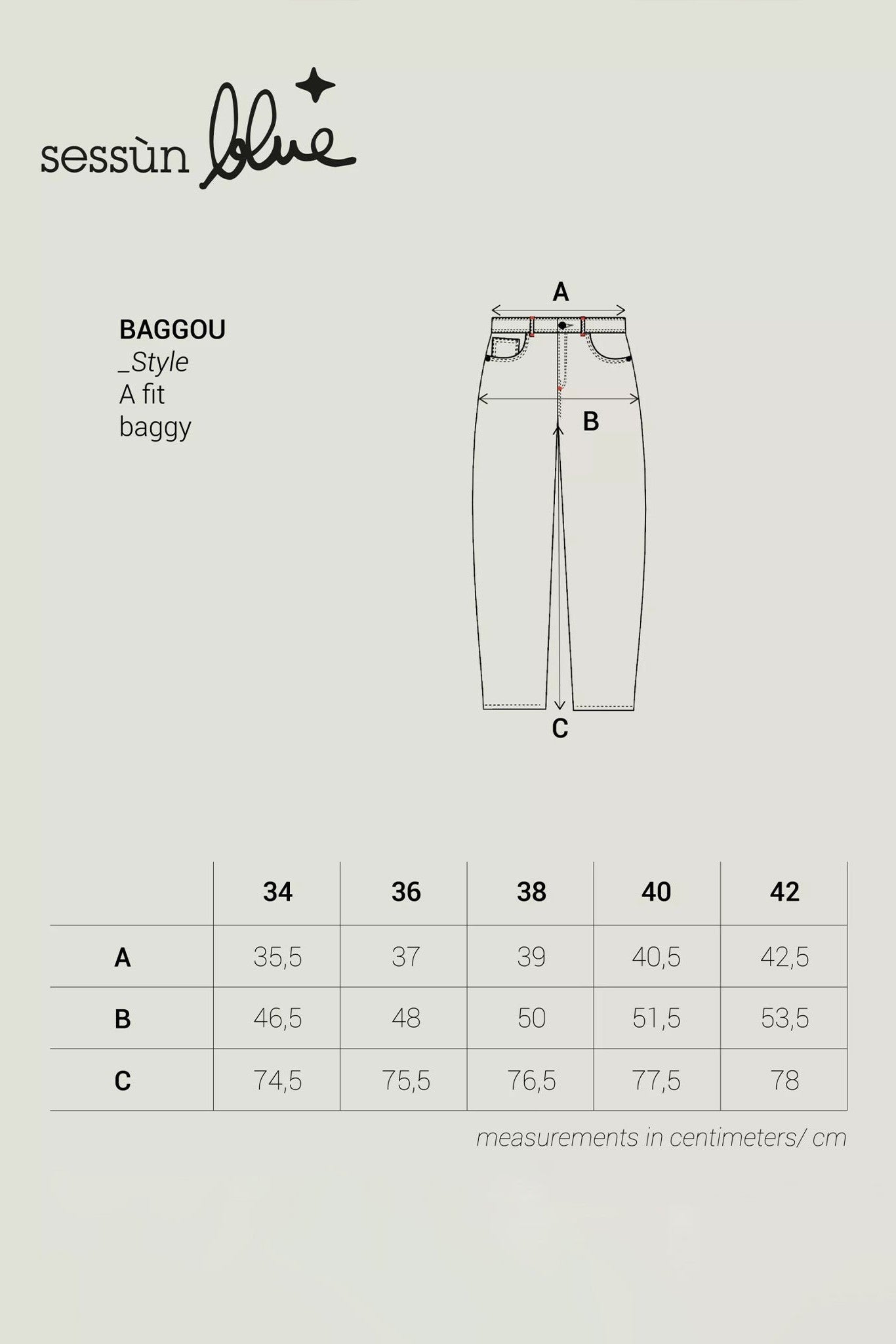 SESSUN - Baggou - Astral Blue - BACKYARD