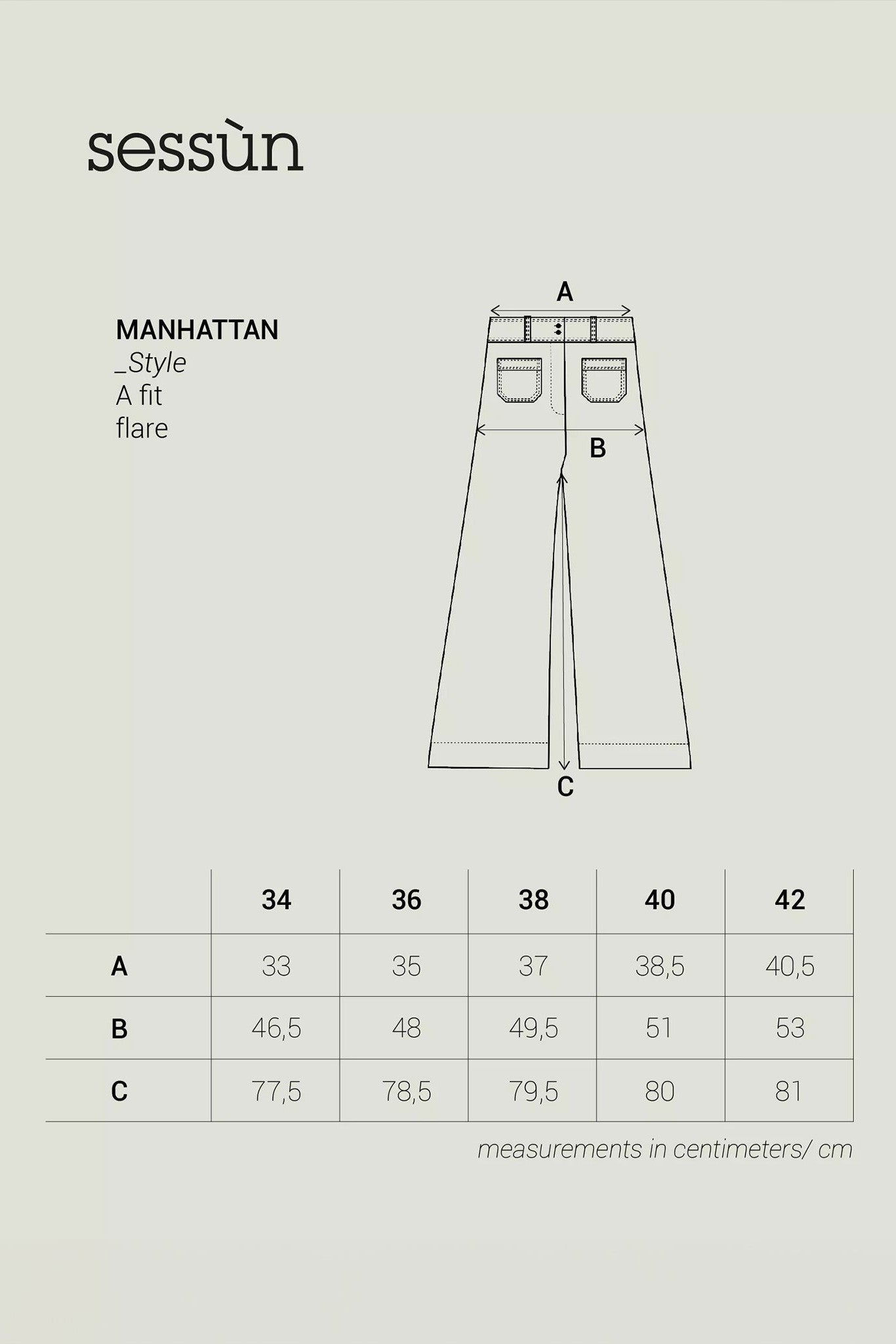 SESSUN - Manhattan - Denim Blue - BACKYARD