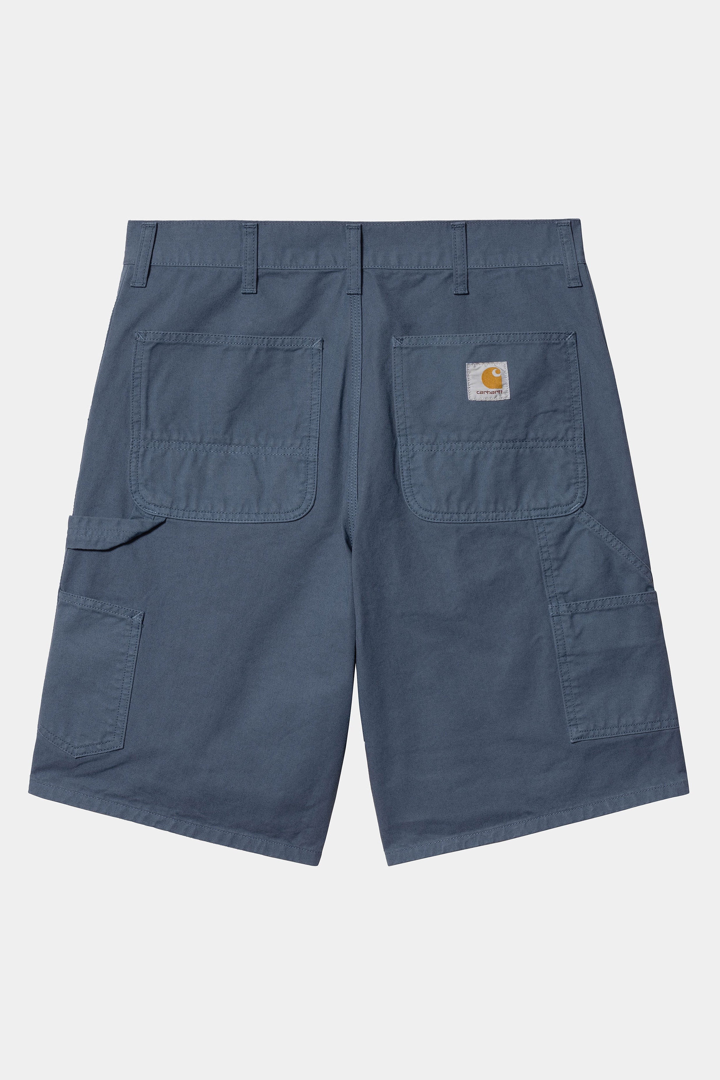 CARHARTT WIP - Single Knee Short - Storm Blue Garment Dyed - BACKYARD