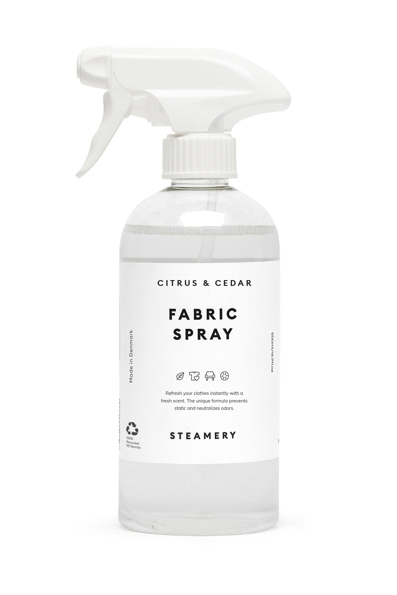 STEAMERY - Fabric Spray - Citrus Cedar - BACKYARD
