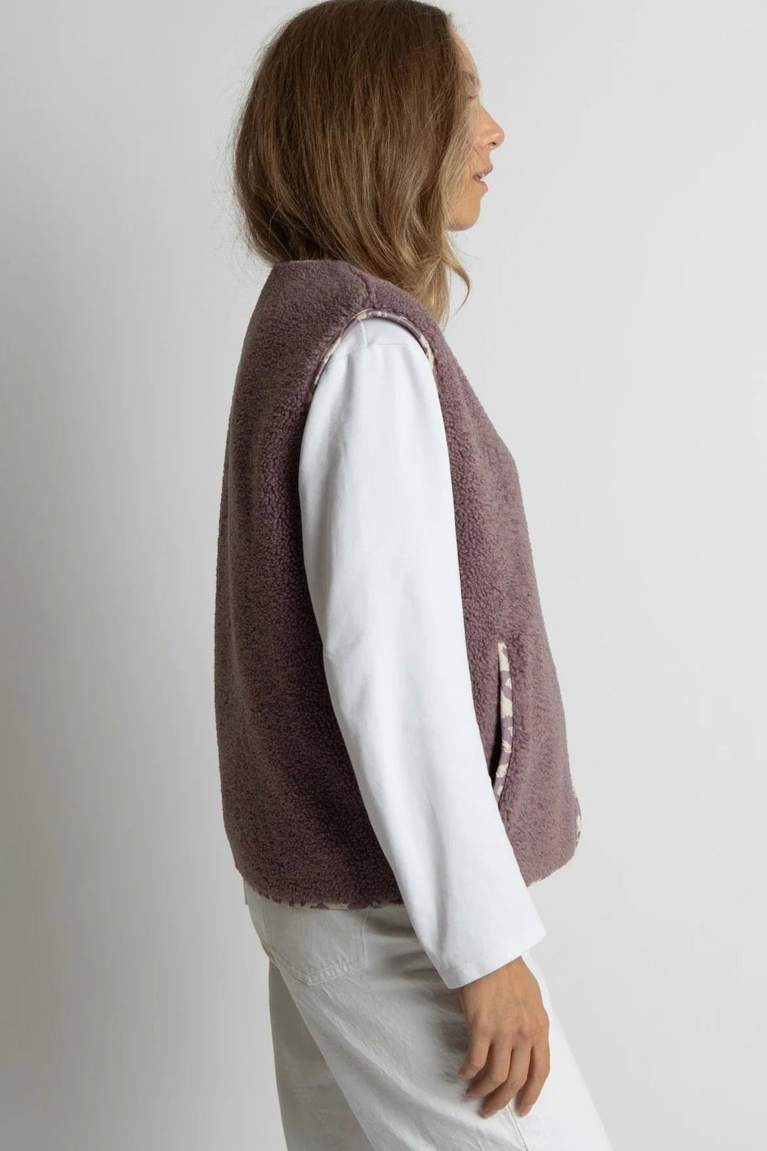 Teddy Fleece Vest