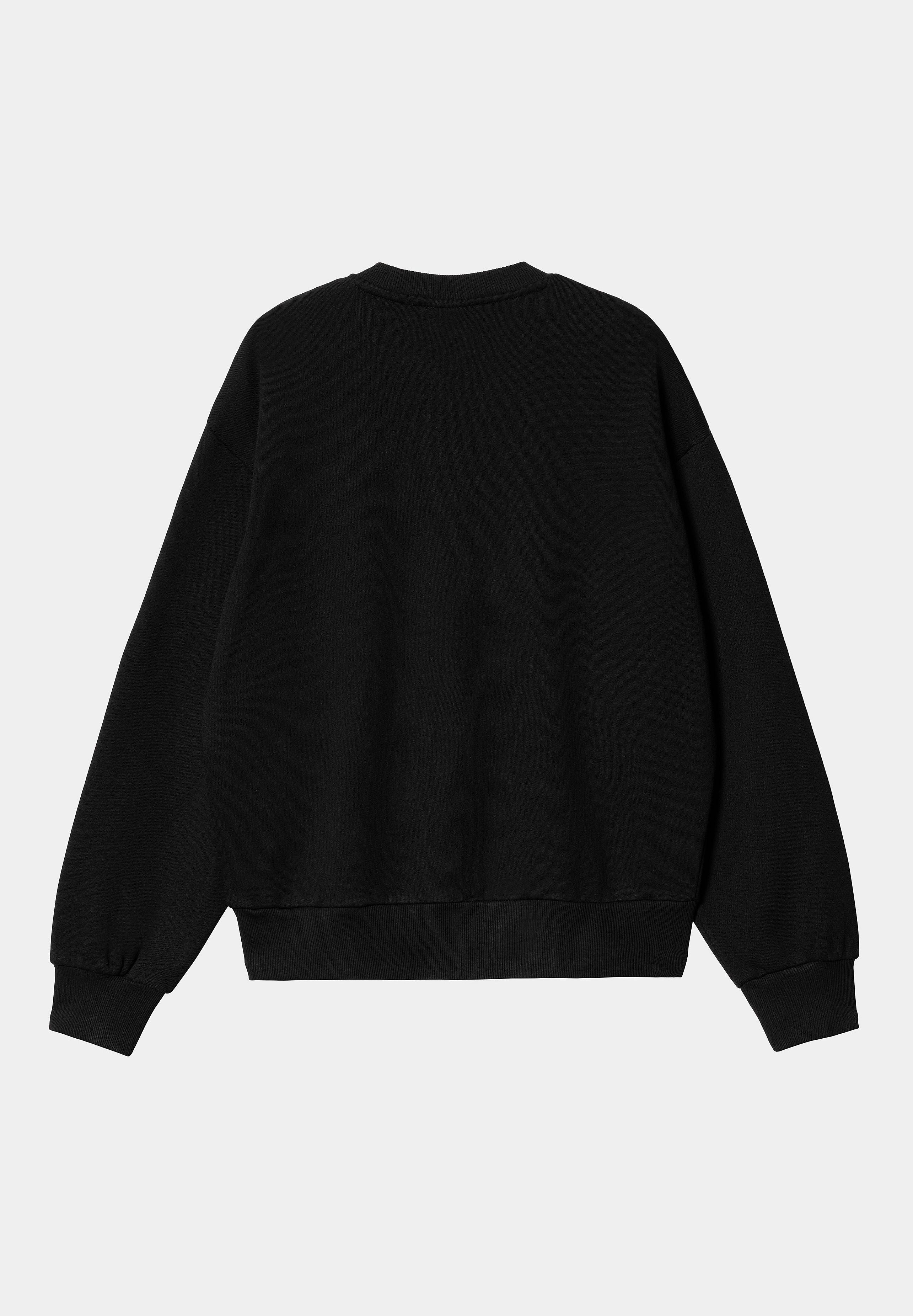 CARHARTT WIP - W' Casey Sweatshirt - Black Silver - BACKYARD