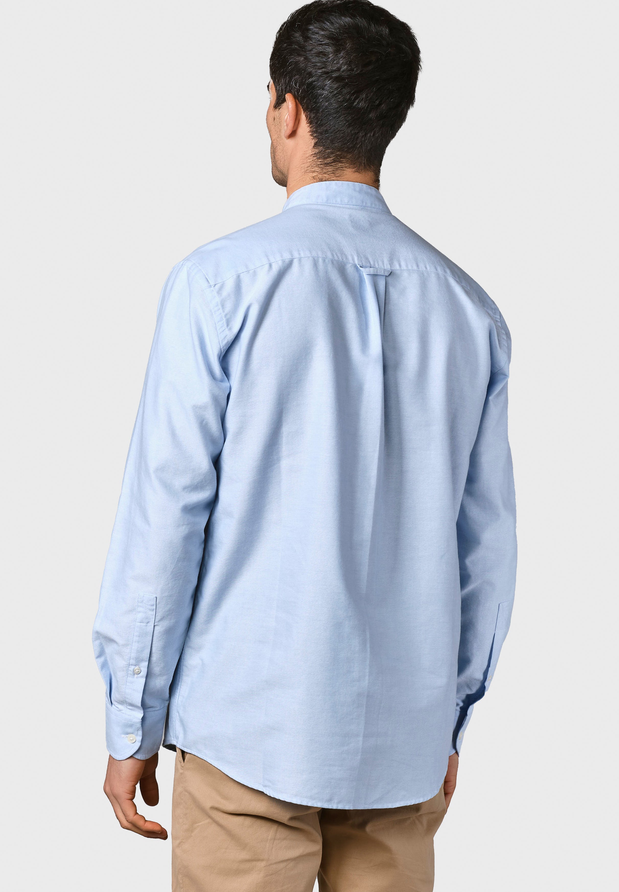 KLITMOLLER COLLECTIVE - Simon Shirt - Blue Melange - BACKYARD