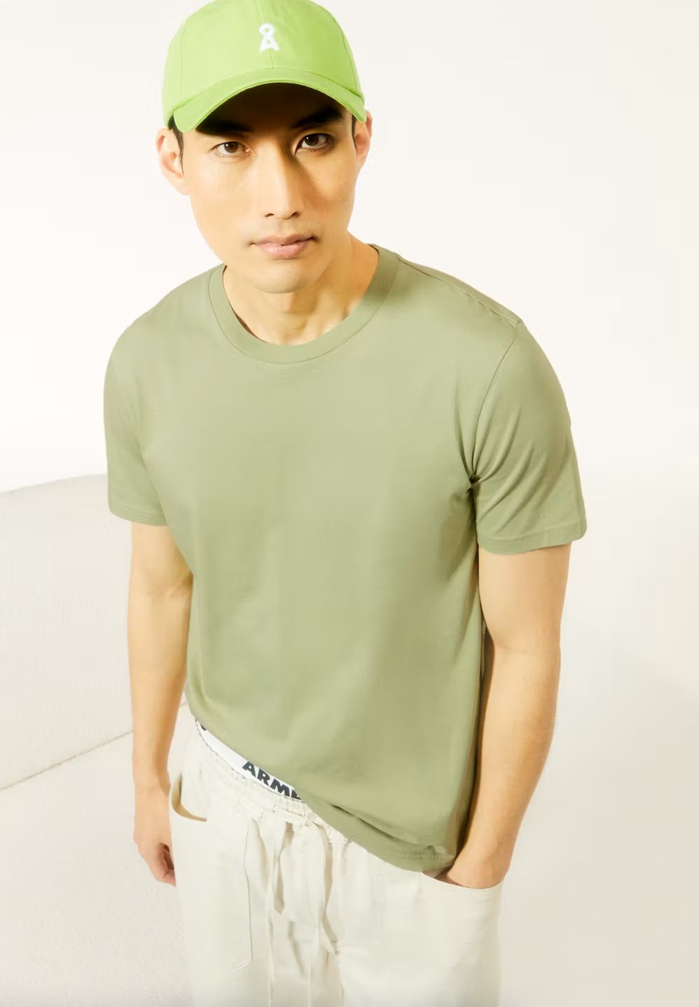 ARMEDANGELS - Jaames - Light Matcha - BACKYARD