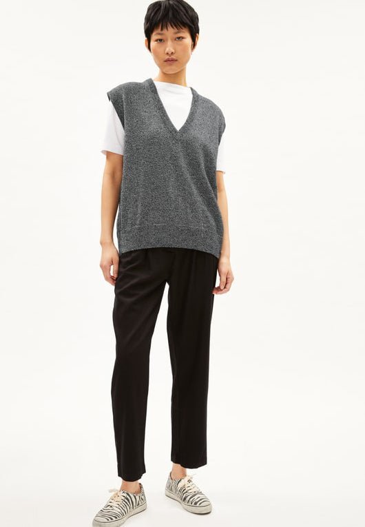 ARMEDANGELS - Malukaa Clean Up - Black Undyed - BACKYARD