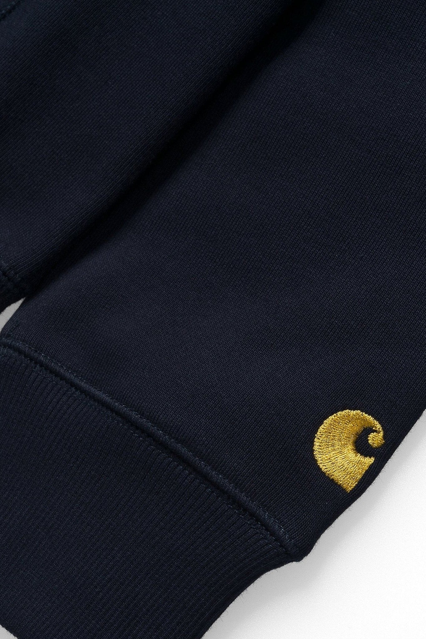 CARHARTT WIP - Hooded Chase Jacket - Dark Navy Gold - BACKYARD