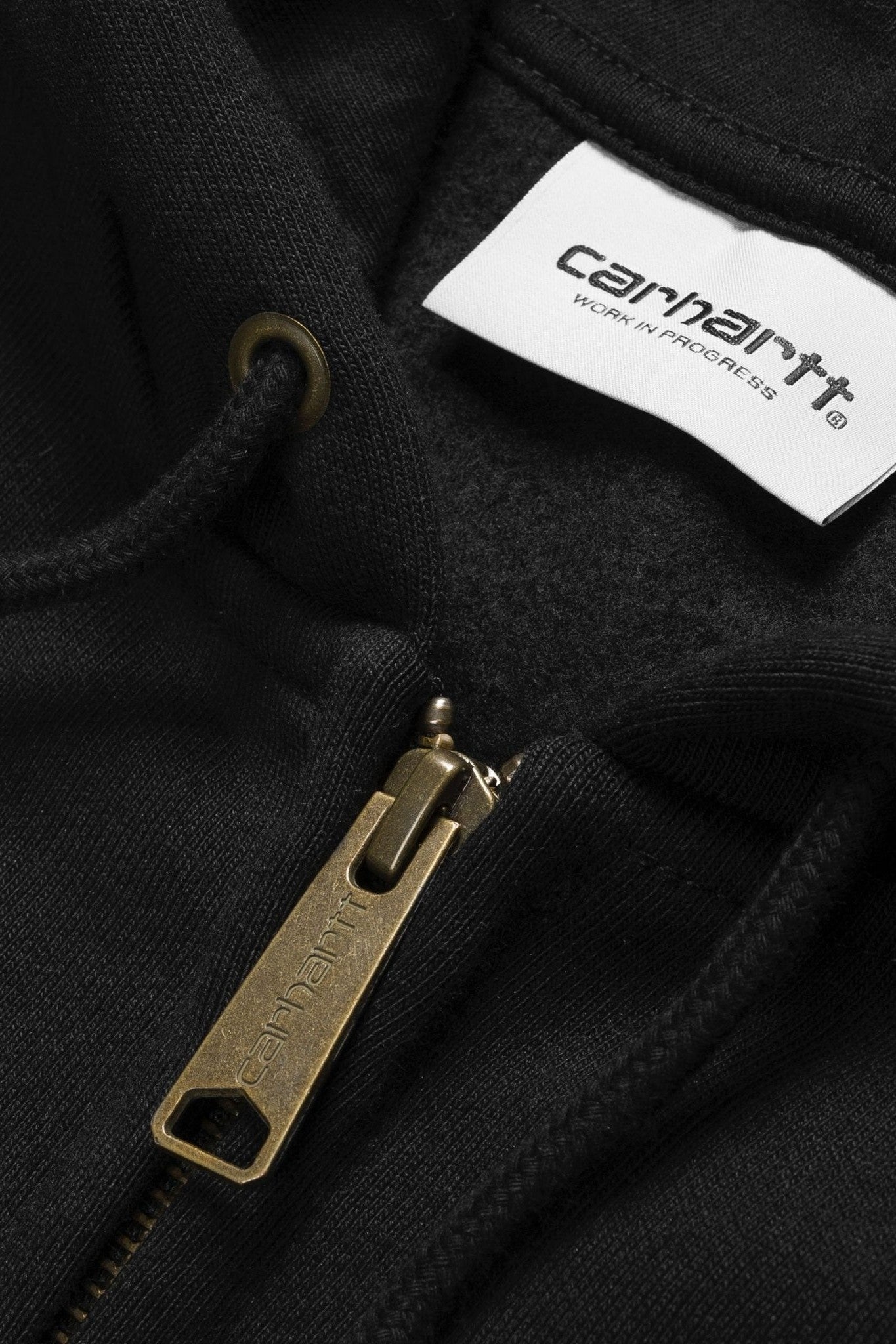 CARHARTT WIP - Hooded Chase Jacket - Black Gold - BACKYARD