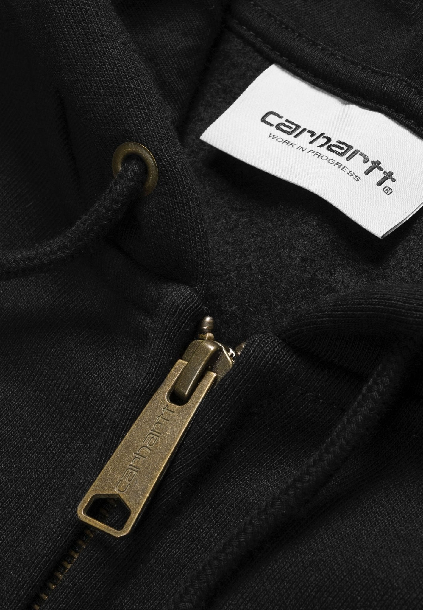 CARHARTT WIP - Hooded Chase Jacket - Black Gold - BACKYARD
