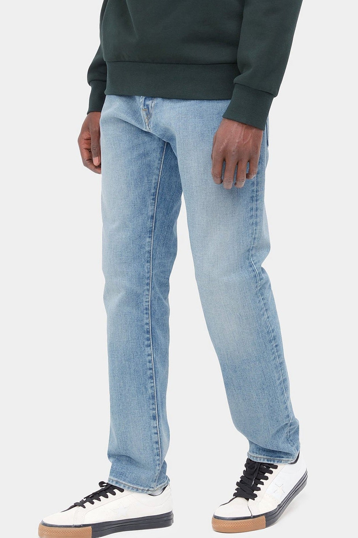 CARHARTT WIP - Klondike Pant - Blue Light Used Wash - BACKYARD