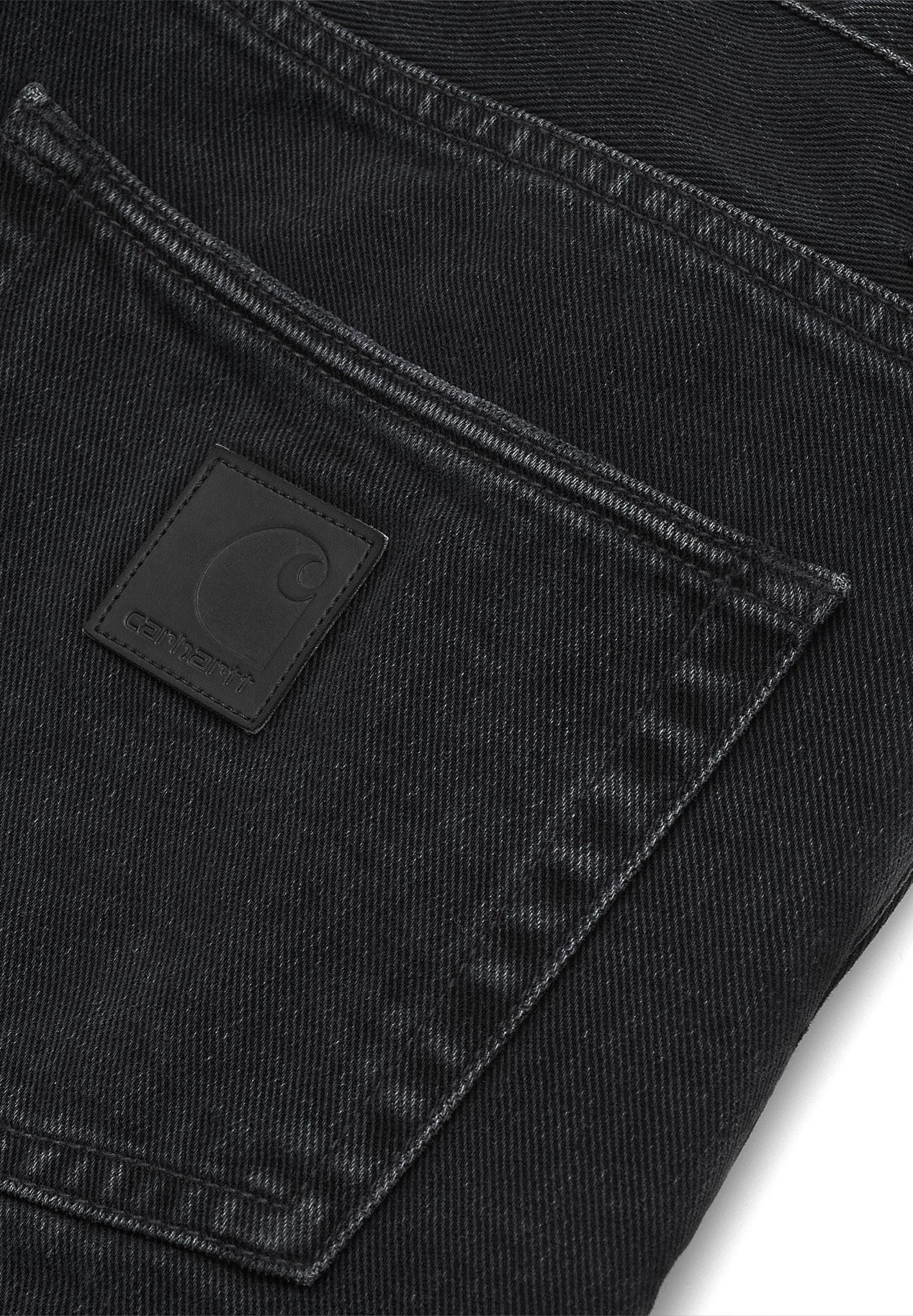 CARHARTT WIP - Klondike Pant - Black Stone Washed - BACKYARD
