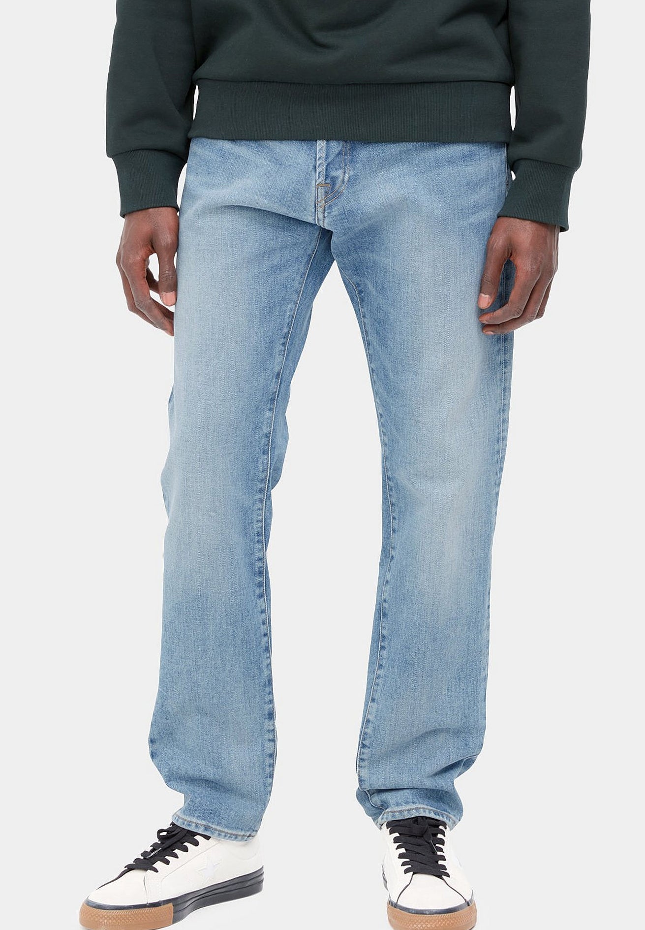 CARHARTT WIP - Klondike Pant - Blue Light Used Wash - BACKYARD