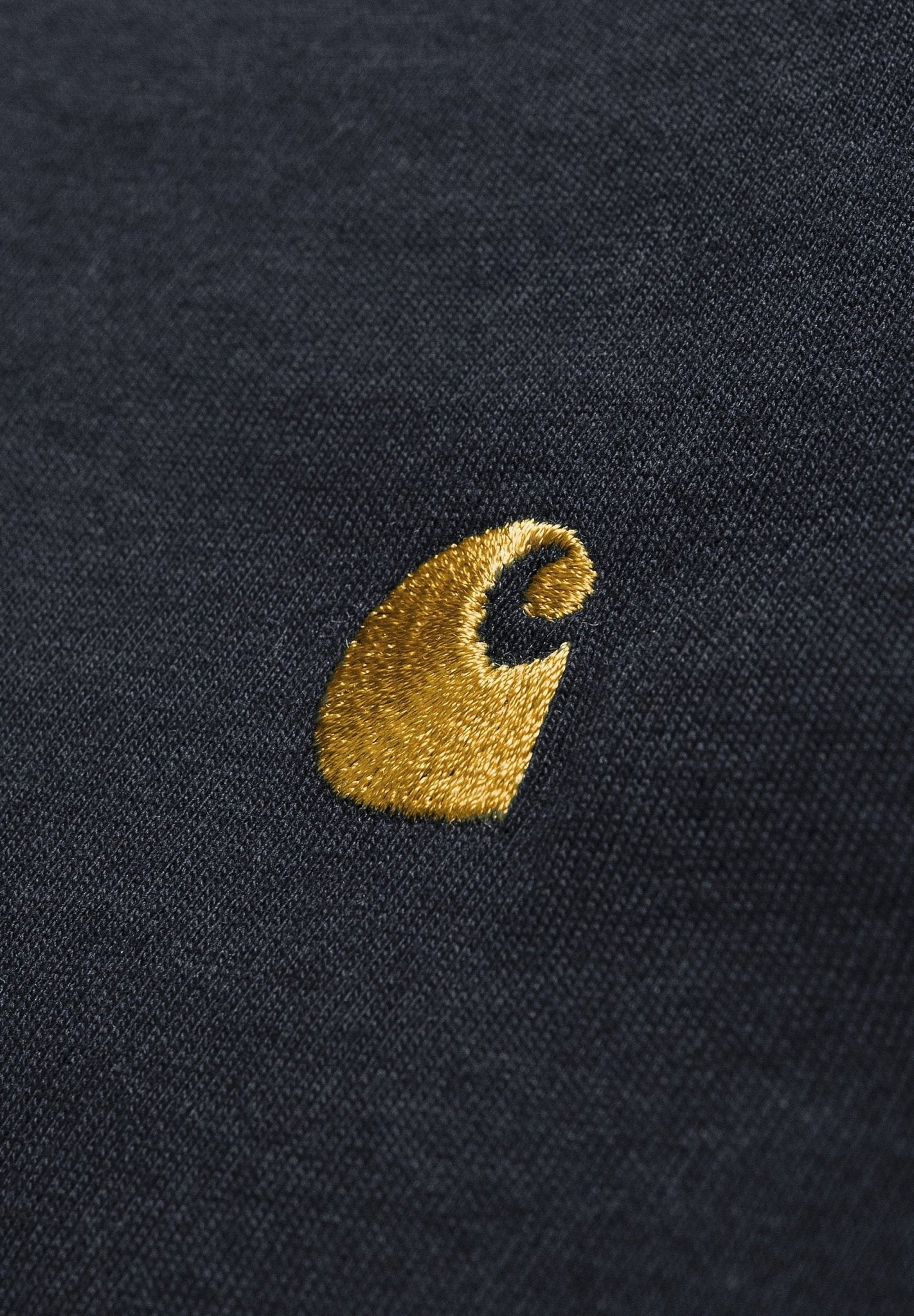 CARHARTT WIP - L/S Chase T-Shirt - Dark Navy Gold - BACKYARD