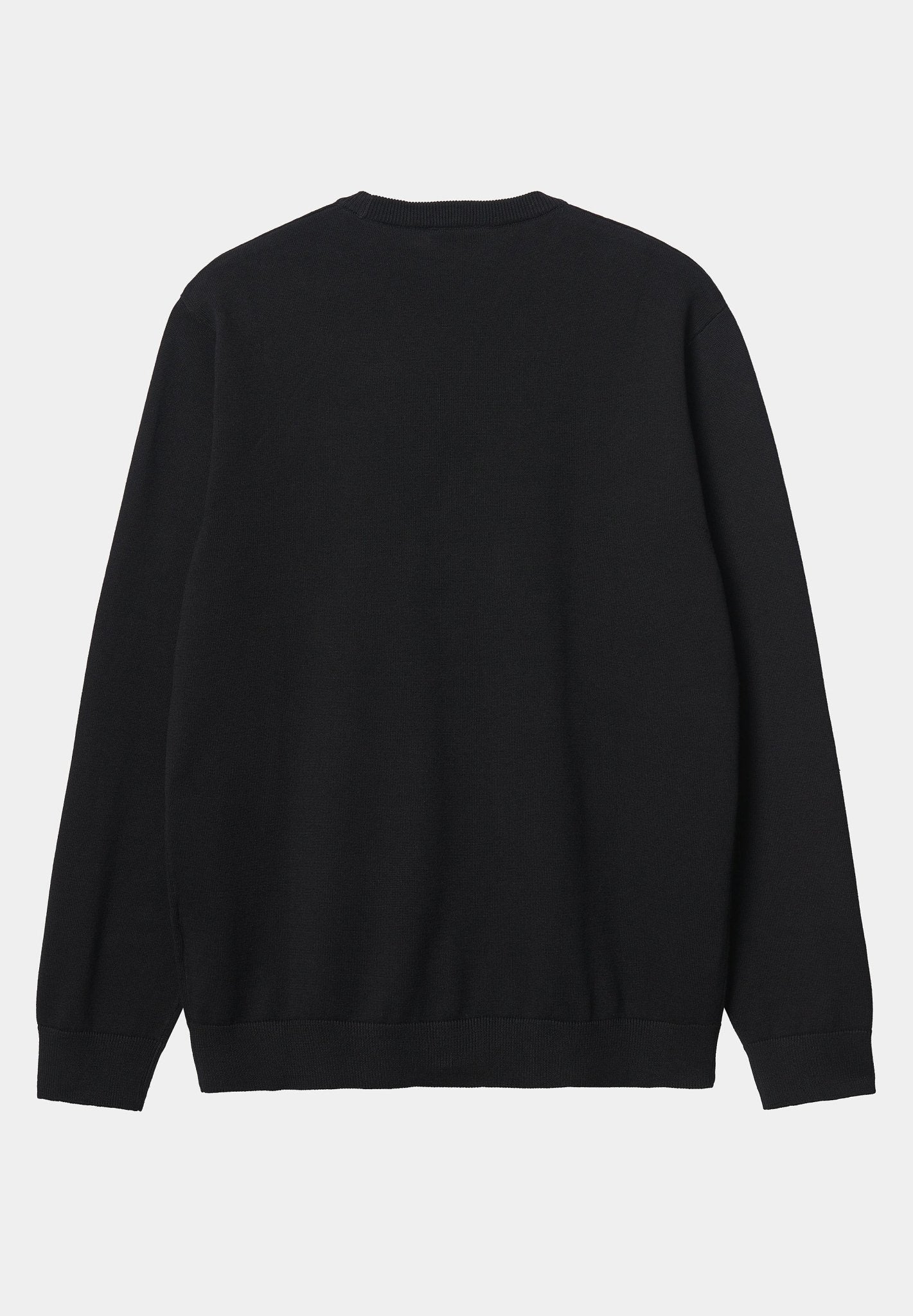 CARHARTT WIP - Madison Sweater - Black Wax - BACKYARD