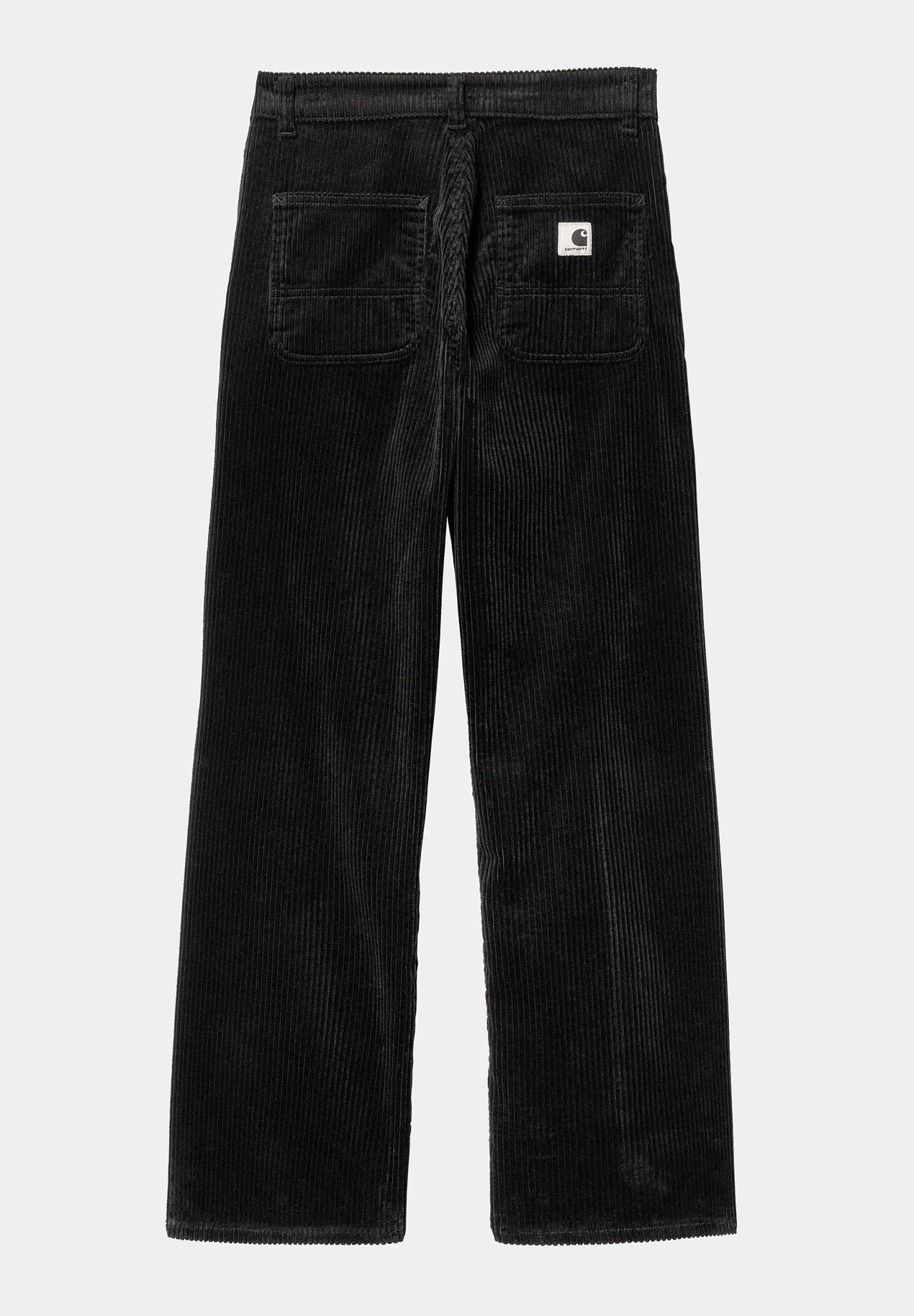 CARHARTT WIP - W' Simple Pant Cord - Black Rinsed - BACKYARD