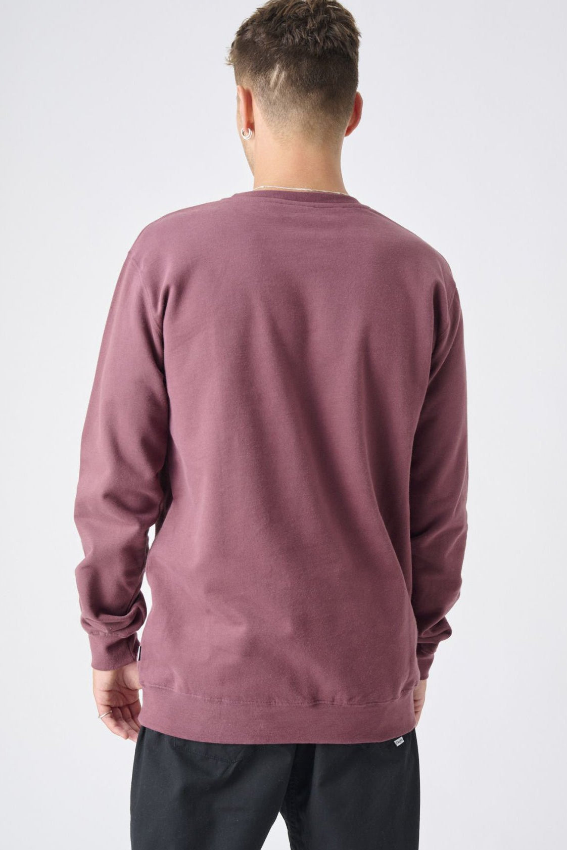 CLEPTOMANICX - Ligull Crewneck - Decadent Chocolate - BACKYARD