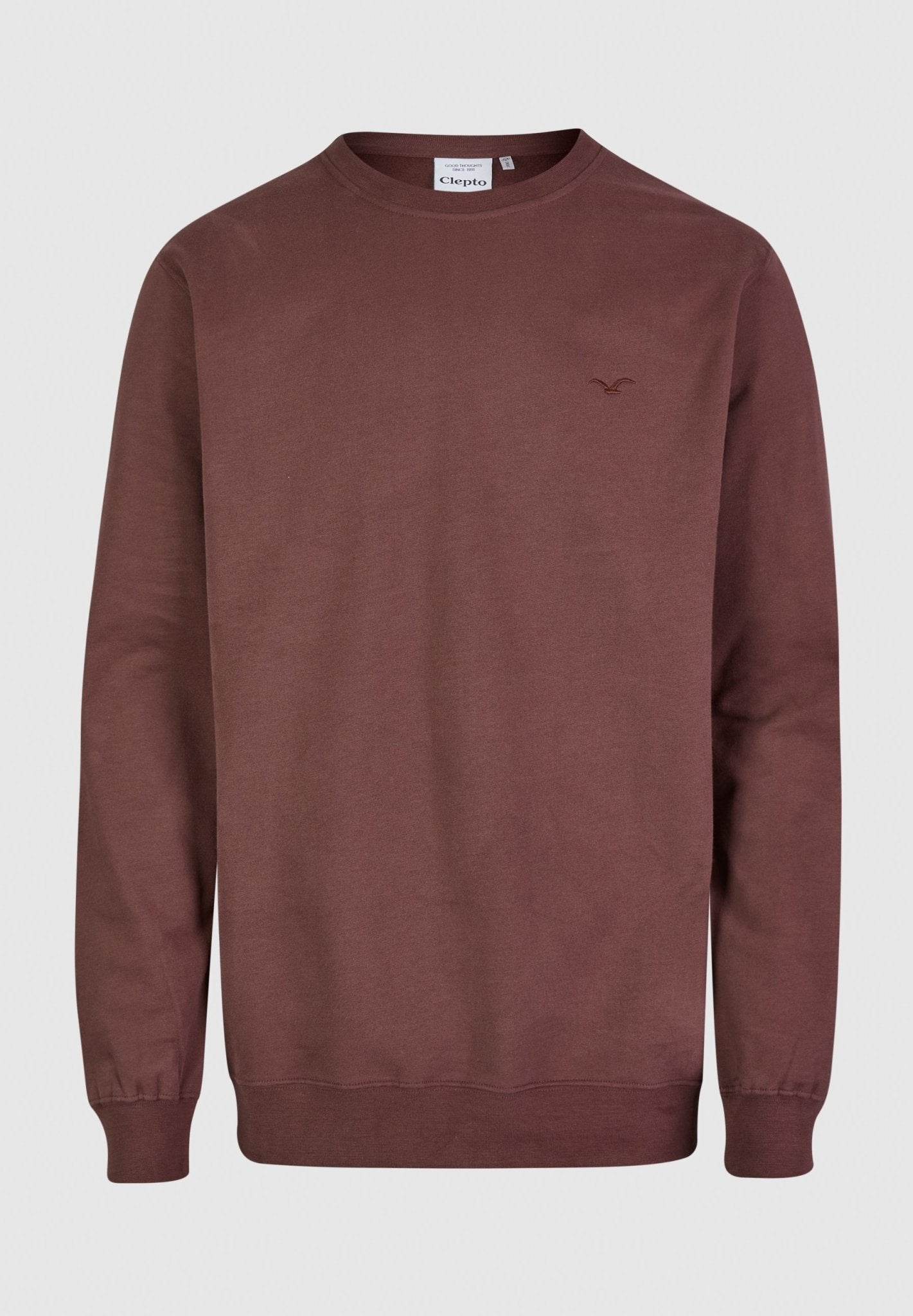 CLEPTOMANICX - Ligull Crewneck - Decadent Chocolate - BACKYARD