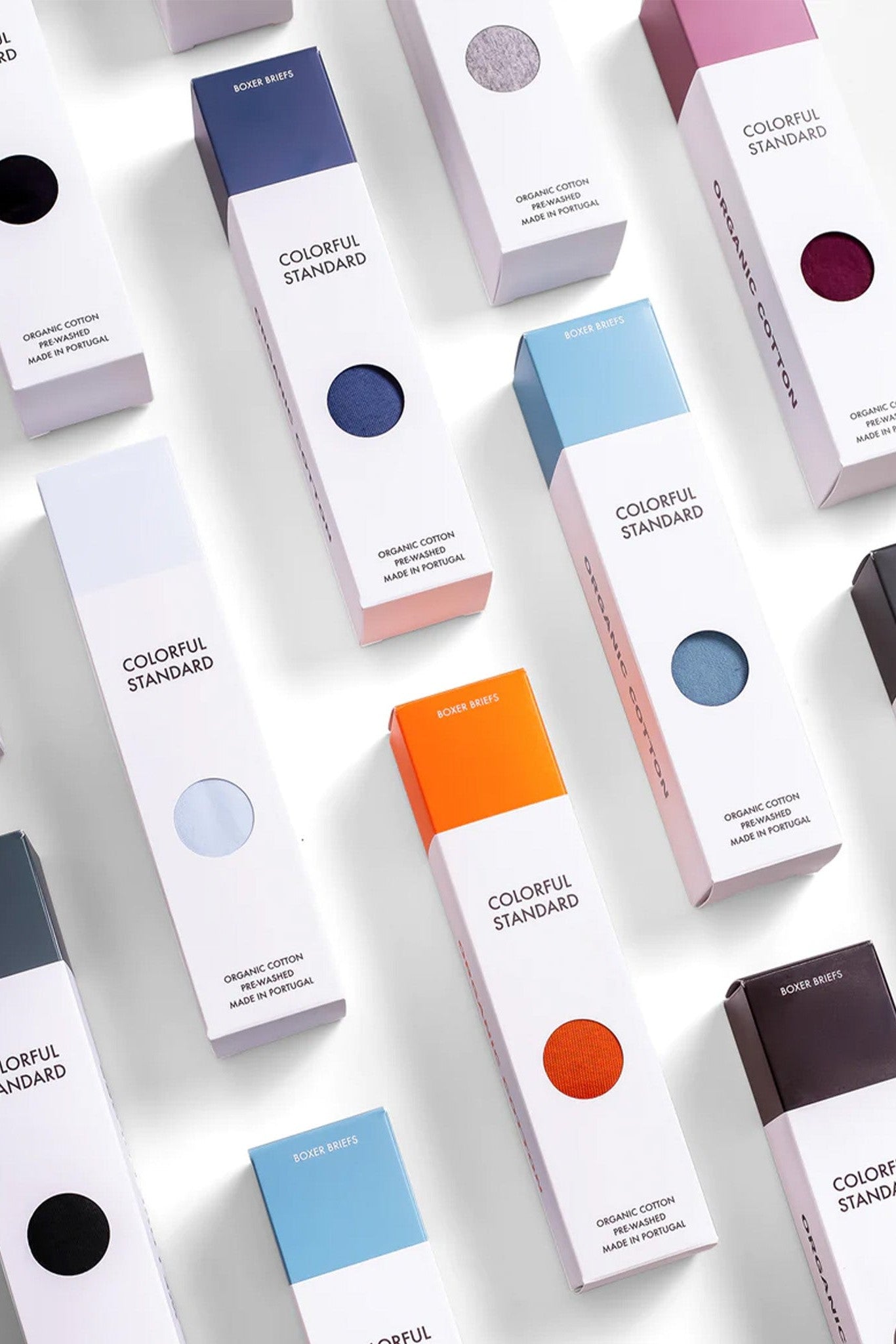 COLORFUL STANDARD - Classic Organic Boxer Briefs - Navy Blue - BACKYARD