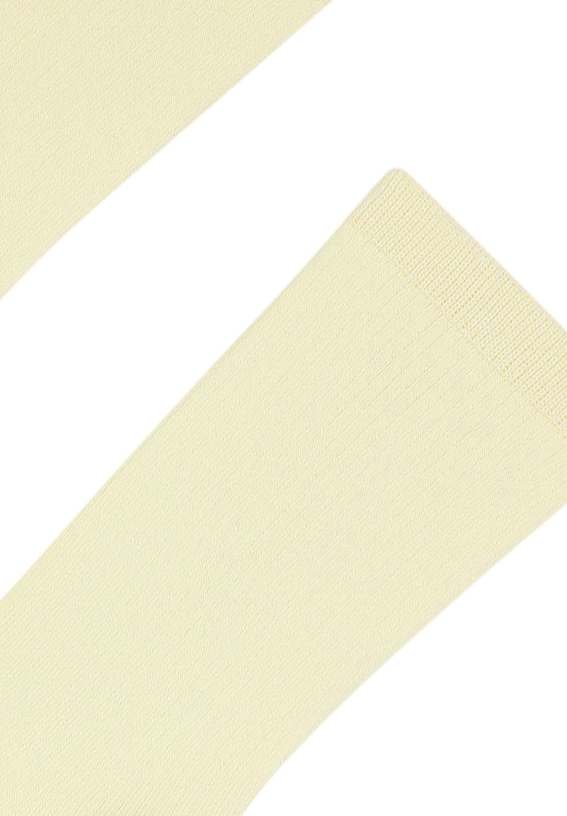 COLORFUL STANDARD - Women Classic Organic Sock - Soft Yellow - BACKYARD