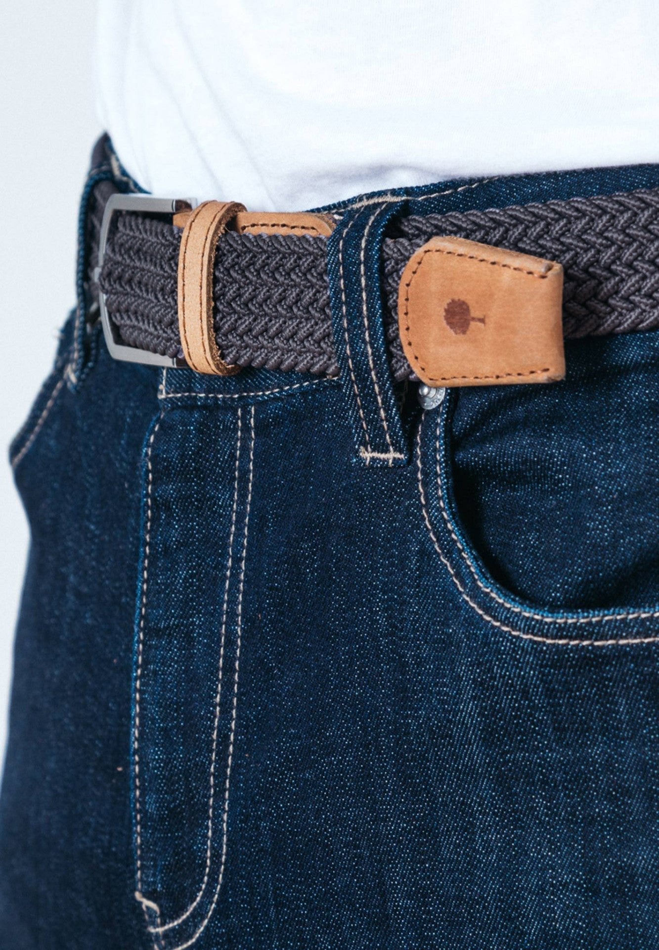 FAGUO - Belt Nylon Solid - Grey 00 - BACKYARD