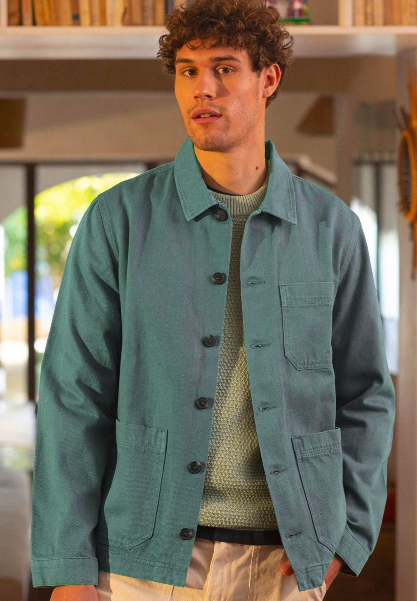 FAGUO - Lorge Outerwear Woven - Blue 76 - BACKYARD