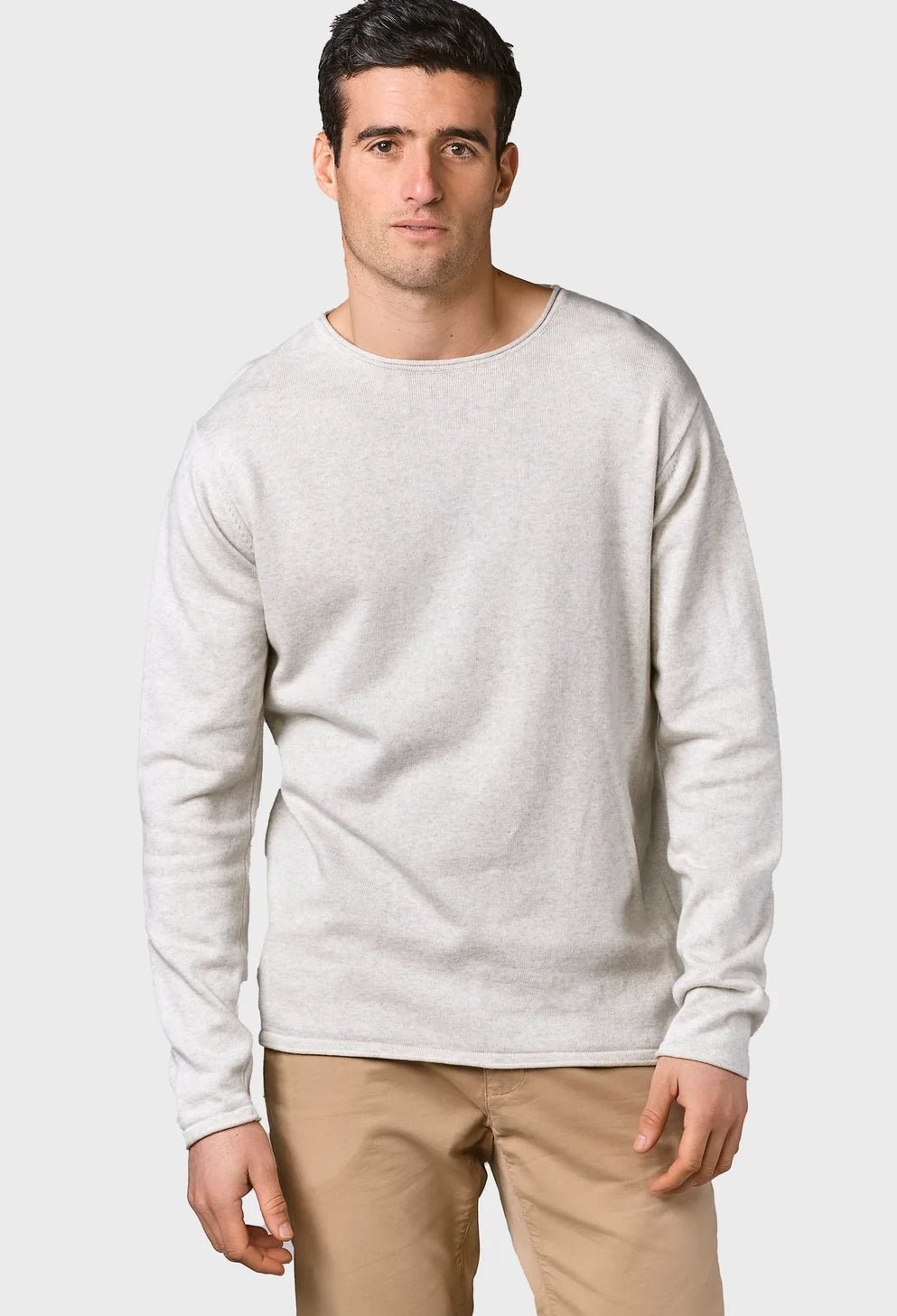 KLITMOLLER COLLECTIVE - Noah Knit - Cream Melange - BACKYARD