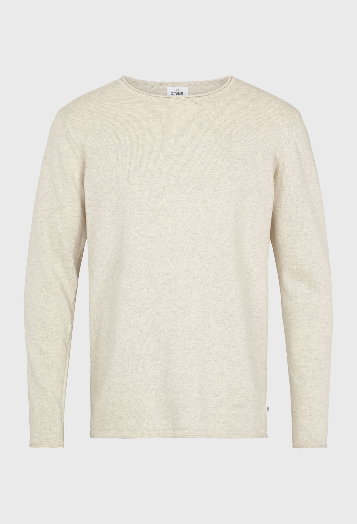 KLITMOLLER COLLECTIVE - Noah Knit - Cream Melange - BACKYARD