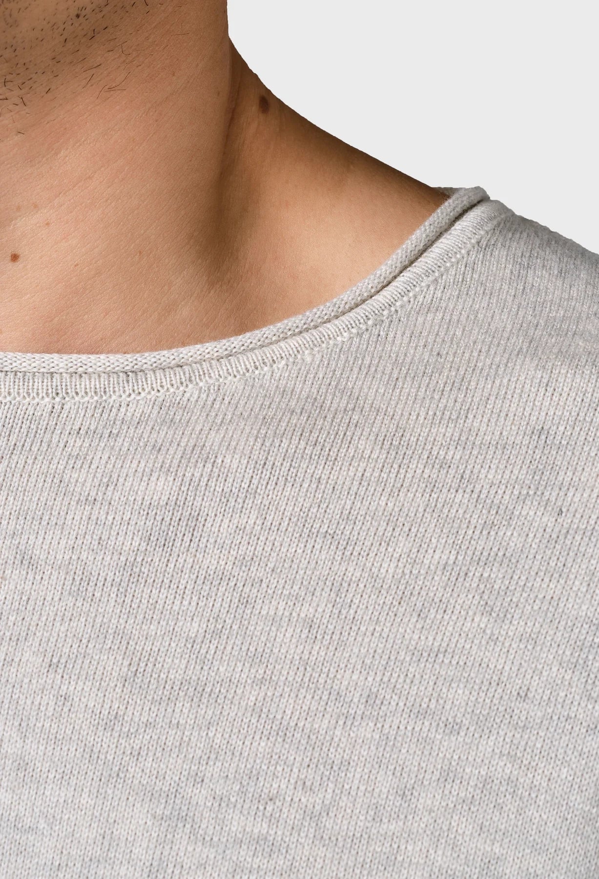 KLITMOLLER COLLECTIVE - Noah Knit - Cream Melange - BACKYARD