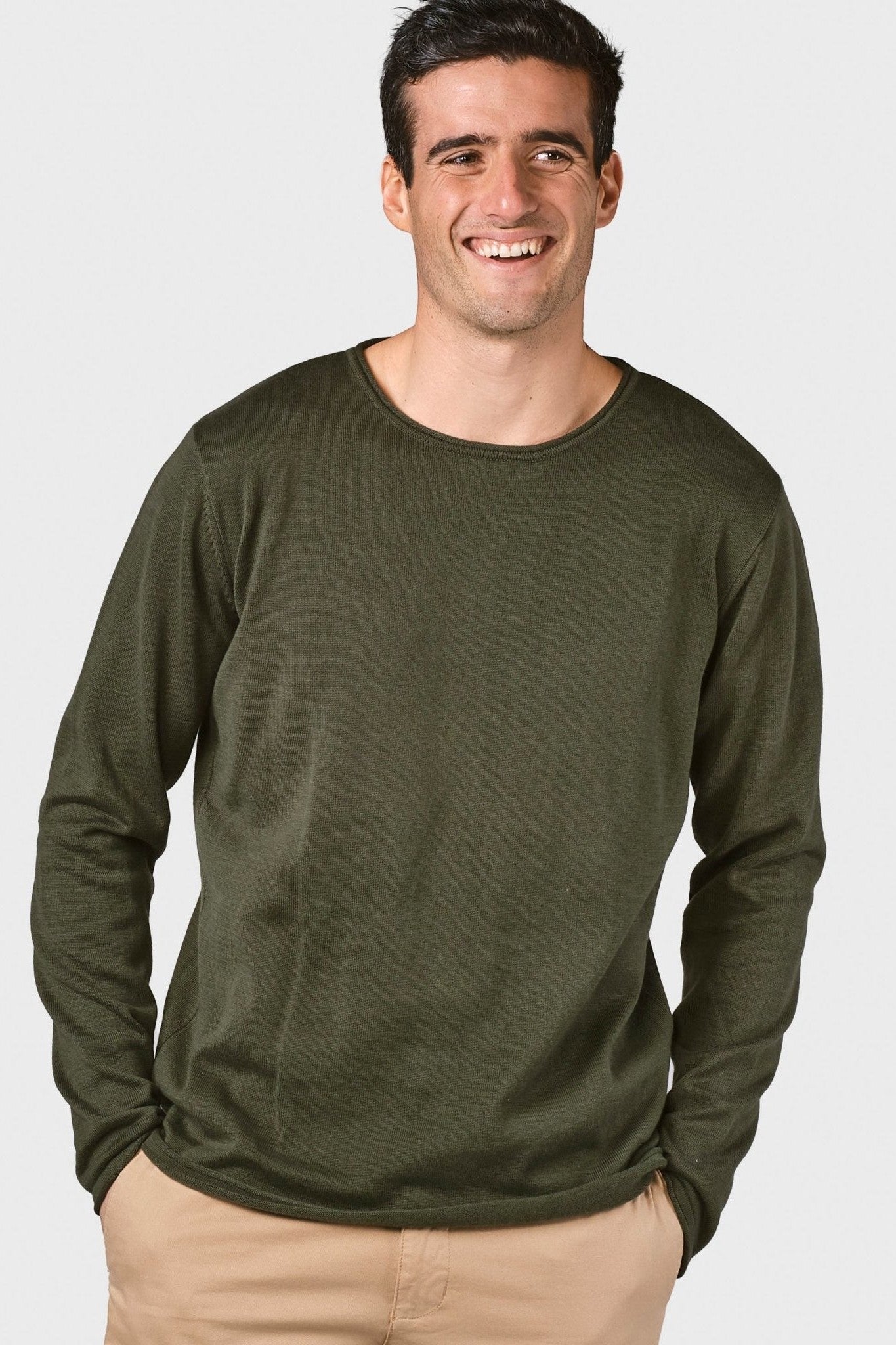 KLITMOLLER COLLECTIVE - Noah Knit - Olive - BACKYARD