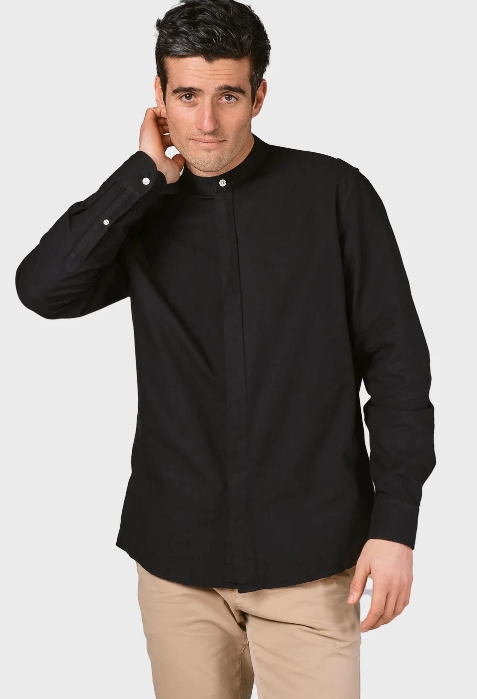 KLITMOLLER COLLECTIVE - Simon Shirt - Black - BACKYARD