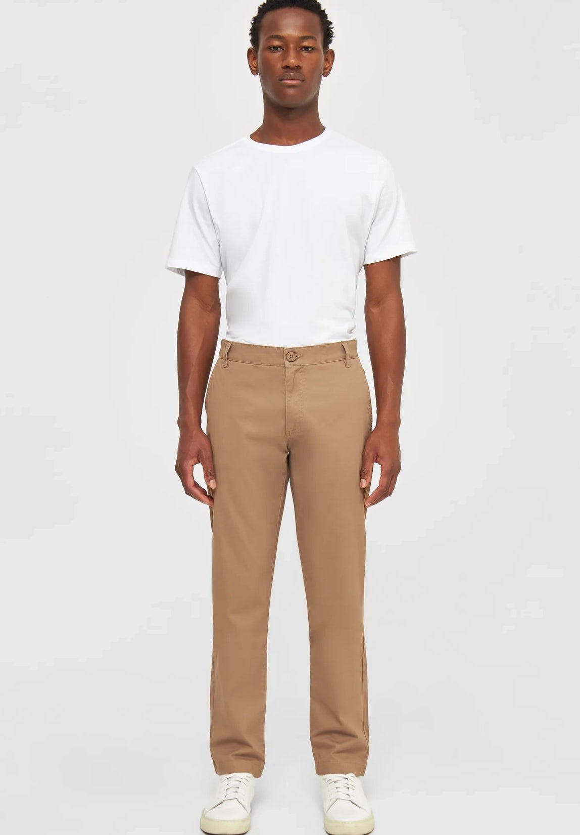 KNOWLEDGE COTTON - Luca Slim Twill Chino Pants - Tuffet - BACKYARD