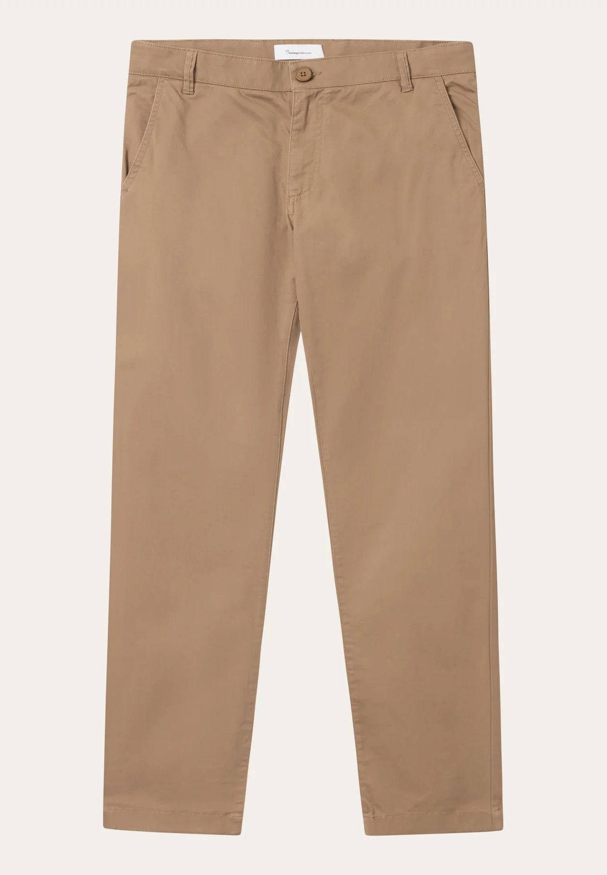 KNOWLEDGE COTTON - Luca Slim Twill Chino Pants - Tuffet - BACKYARD