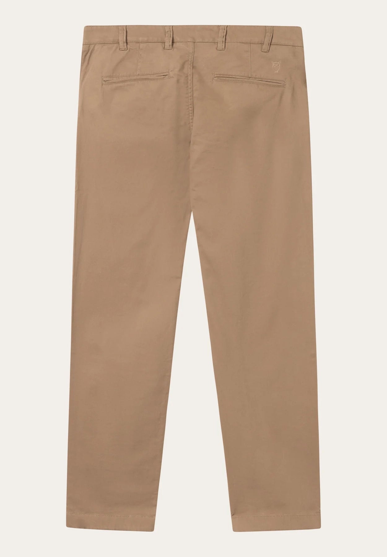 KNOWLEDGE COTTON - Luca Slim Twill Chino Pants - Tuffet - BACKYARD