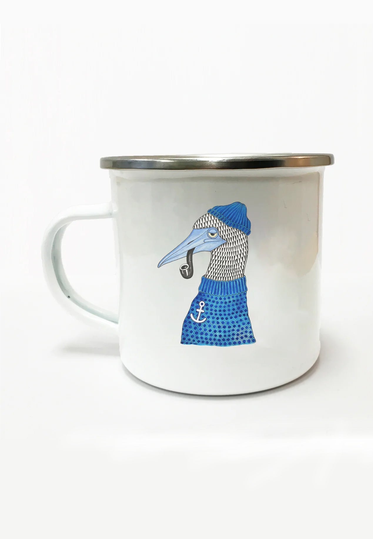 LAKOR - Enemal Mug - Lazy Booby White - BACKYARD