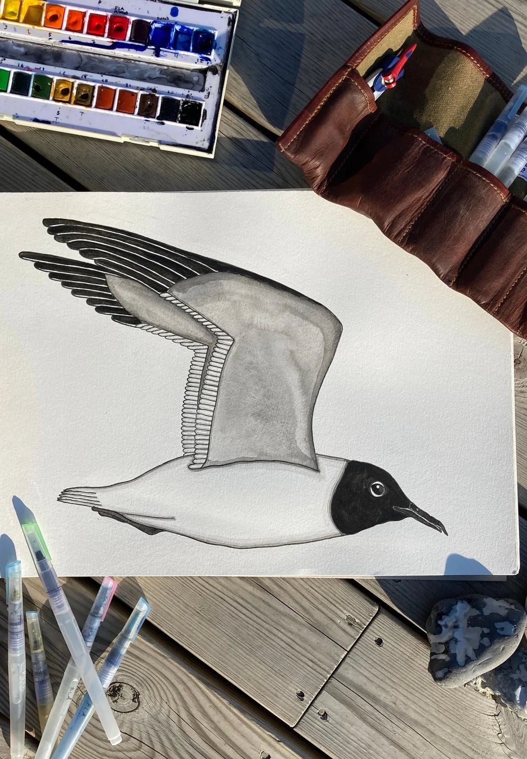 LAKOR - Enemal Mug - Hooded Seagull White - BACKYARD