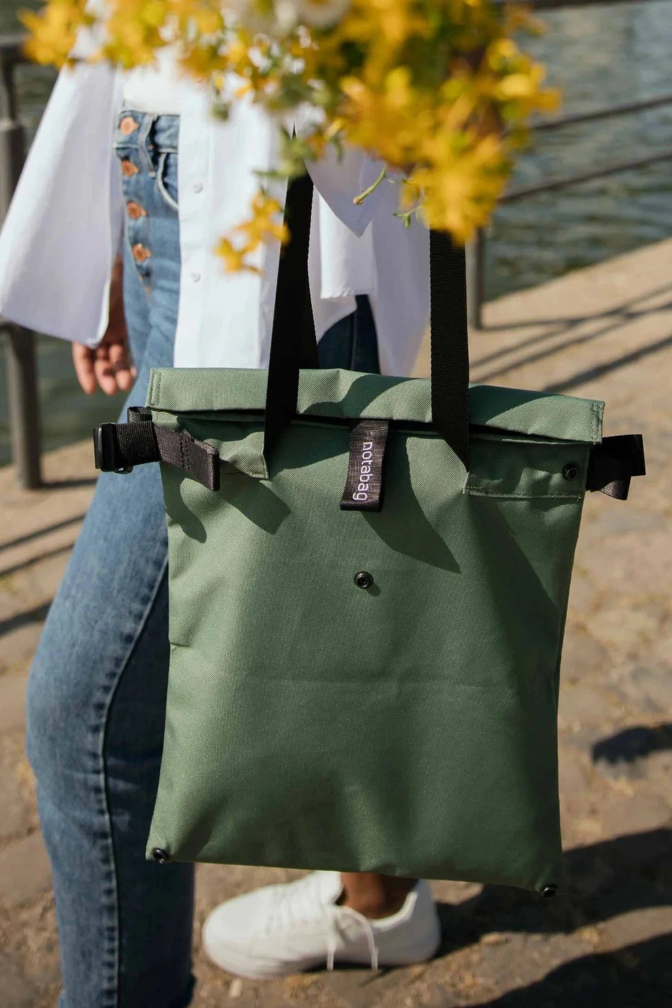 NOTABAG - Notabag Crossbody - Fern Green - BACKYARD